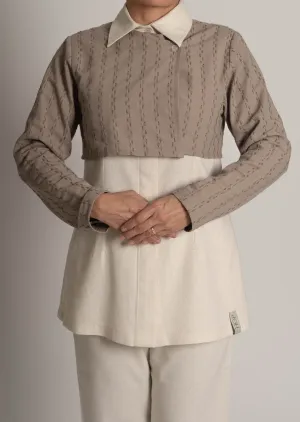 HOP Couture | Sewn | Brown with Mercian Beige
