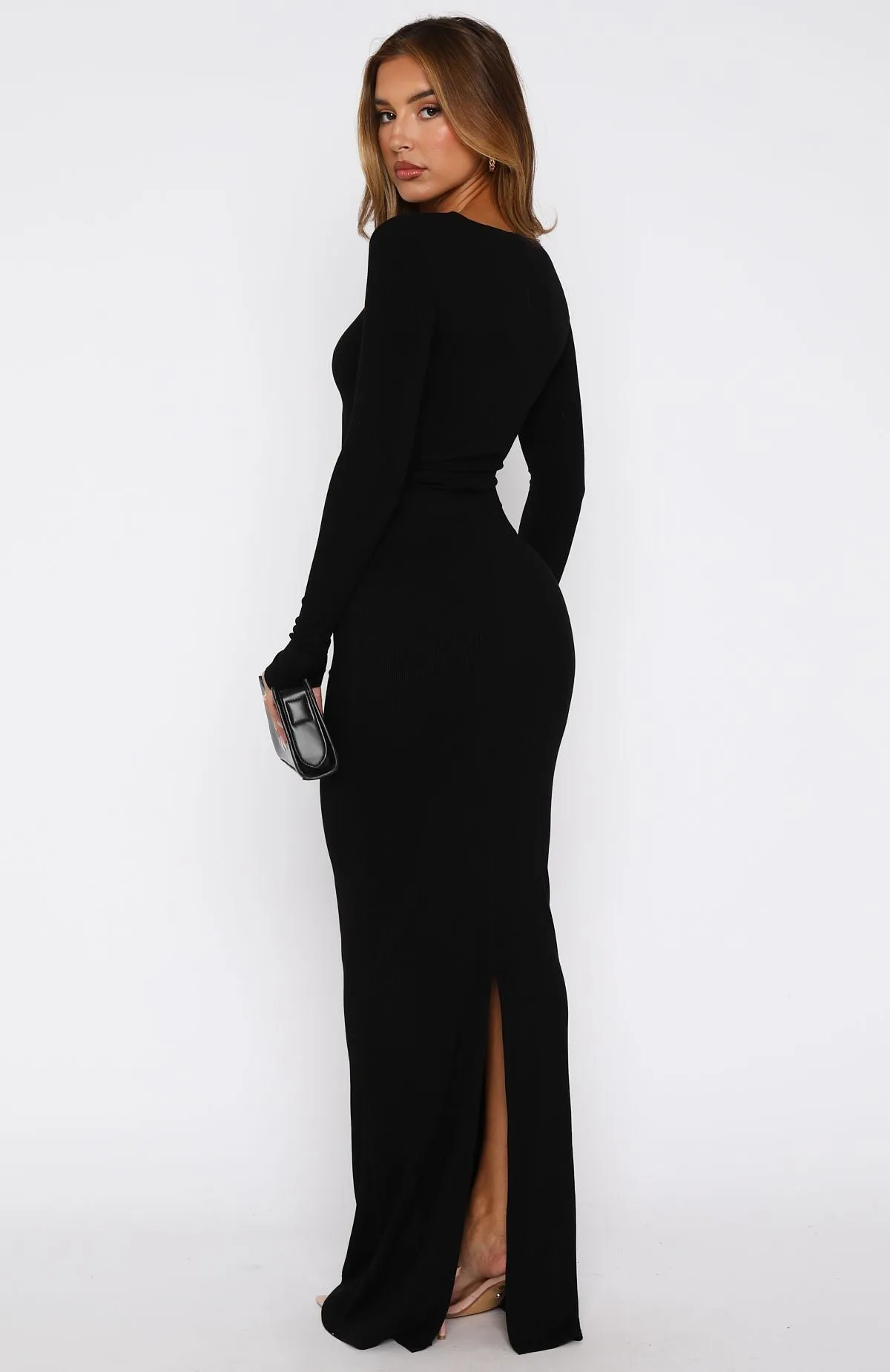 I'm Bossy Maxi Dress Black