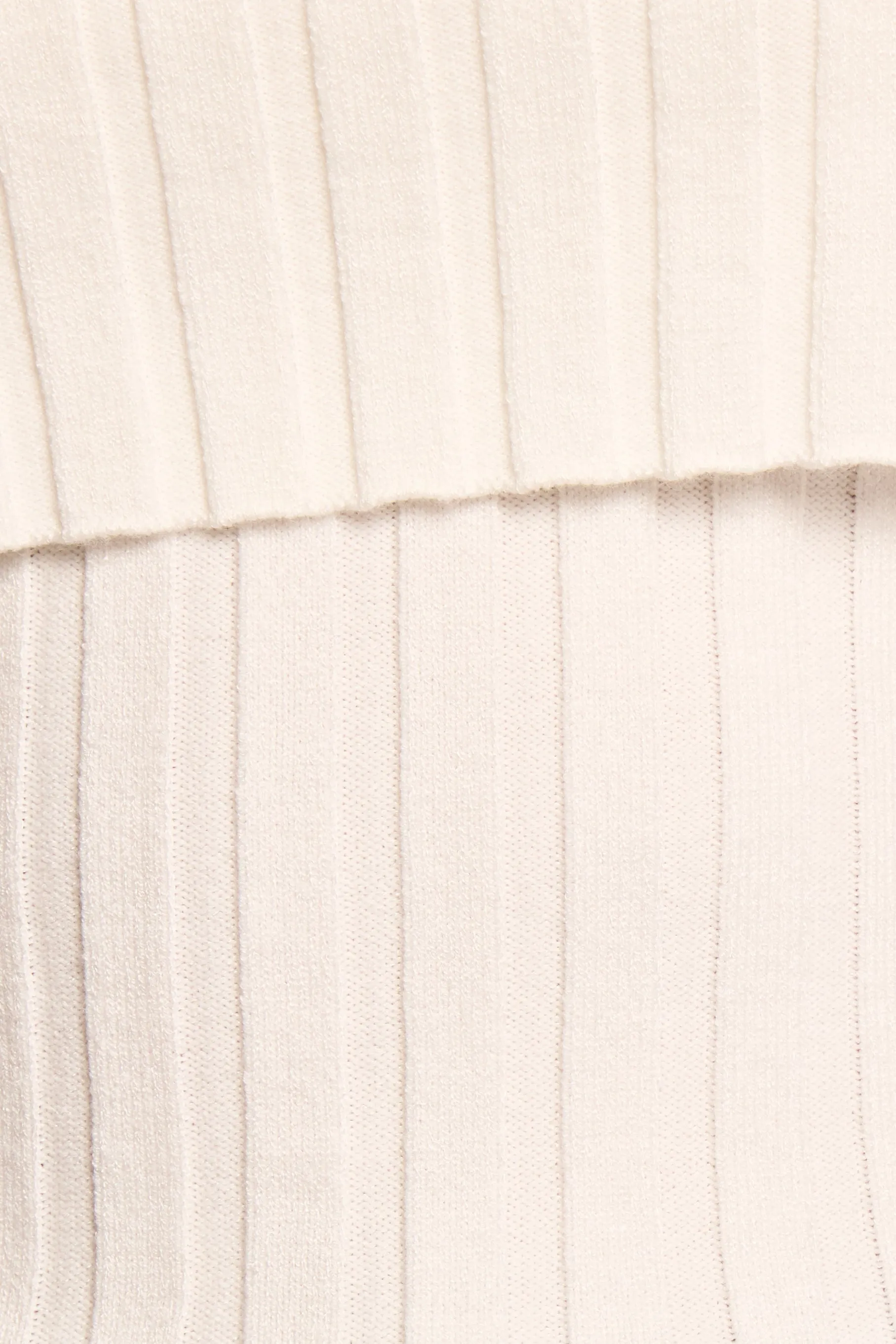 Inora Off Shoulder Knit Top - White