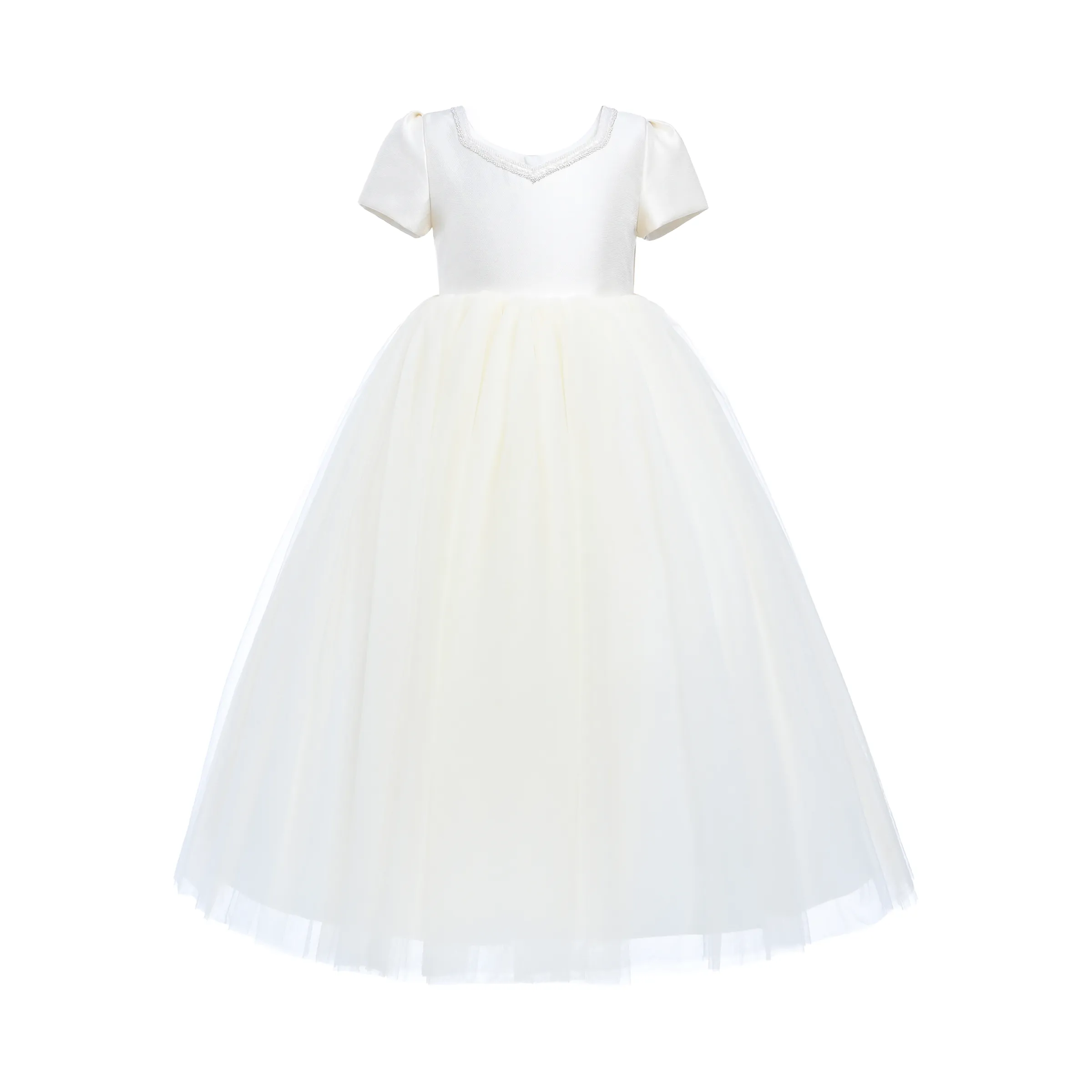 Ivory Accented Yvette Dress