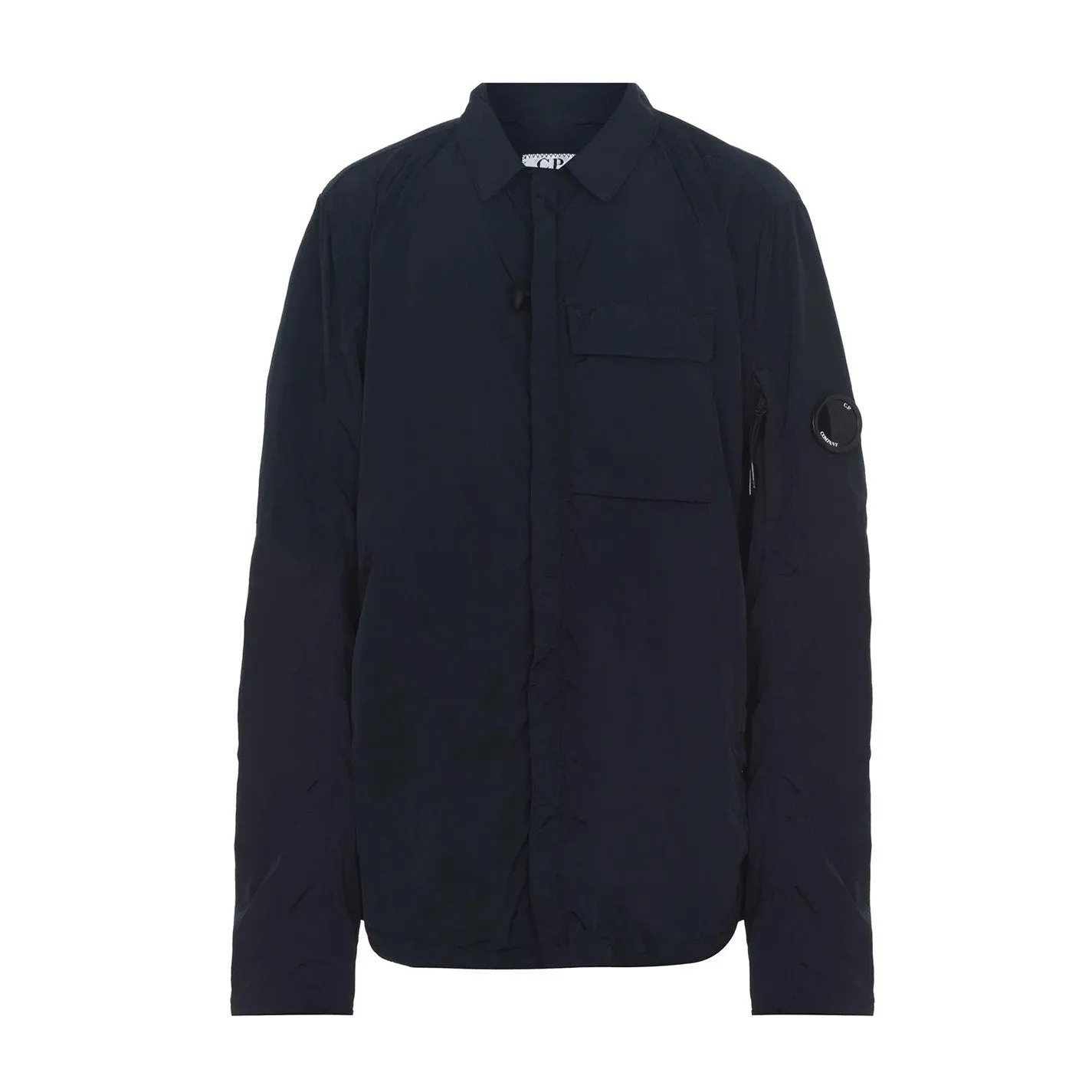 Kids CP Company Navy Chrome Overshirt
