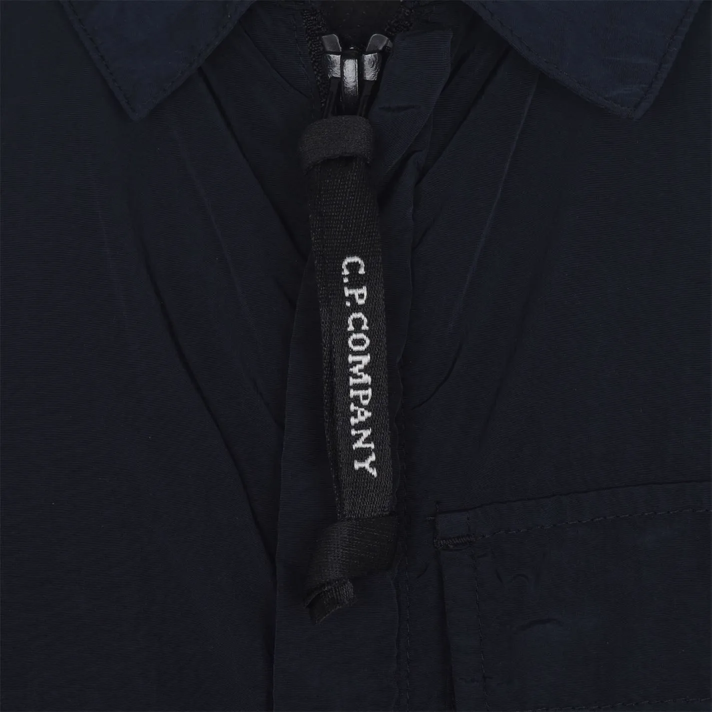 Kids CP Company Navy Chrome Overshirt