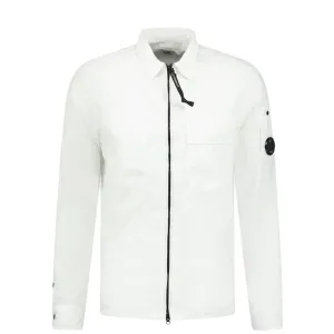 Kids CP Company White Lens Overshirt