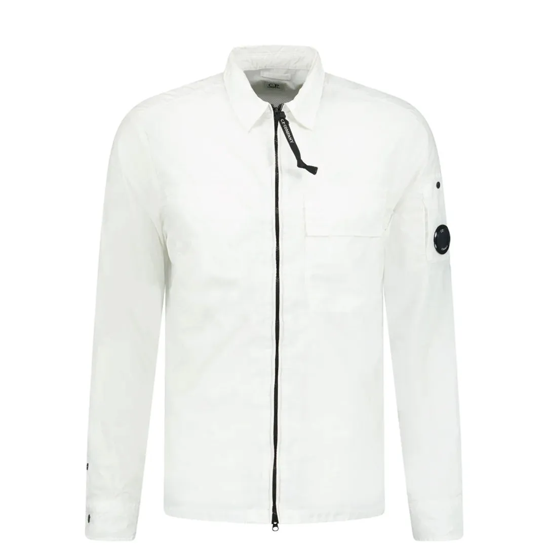 Kids CP Company White Lens Overshirt