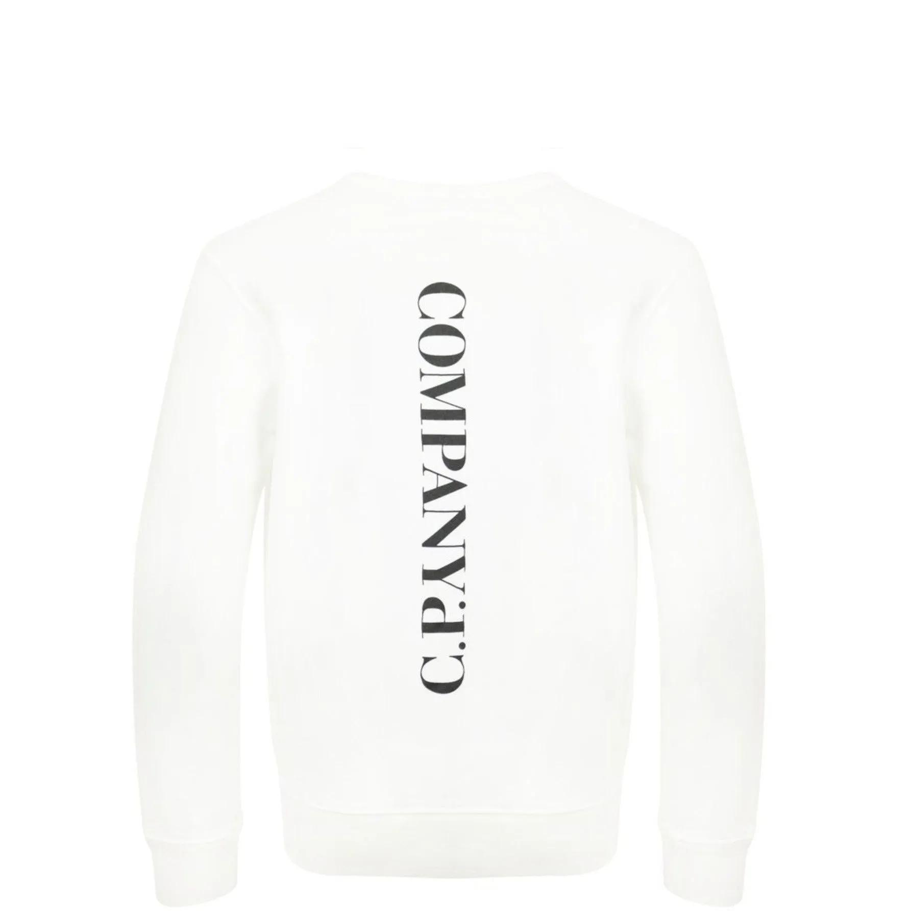 Kids CP Company White Logo Sweatshirt