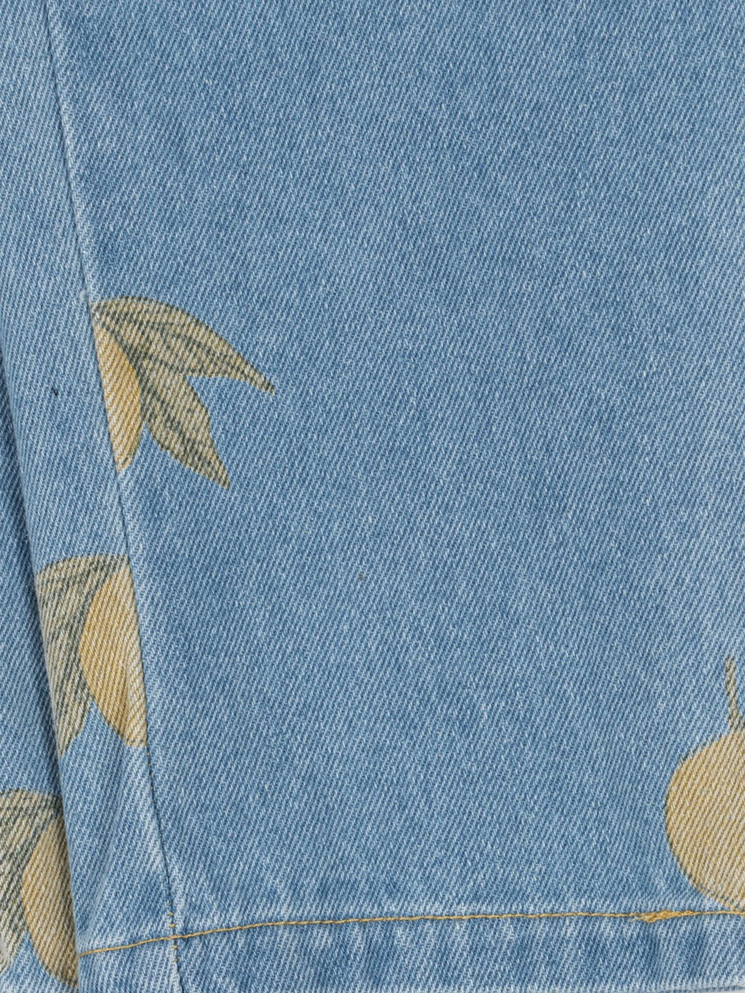 Kids Magot Lemon Soft Denim Pants in Blue