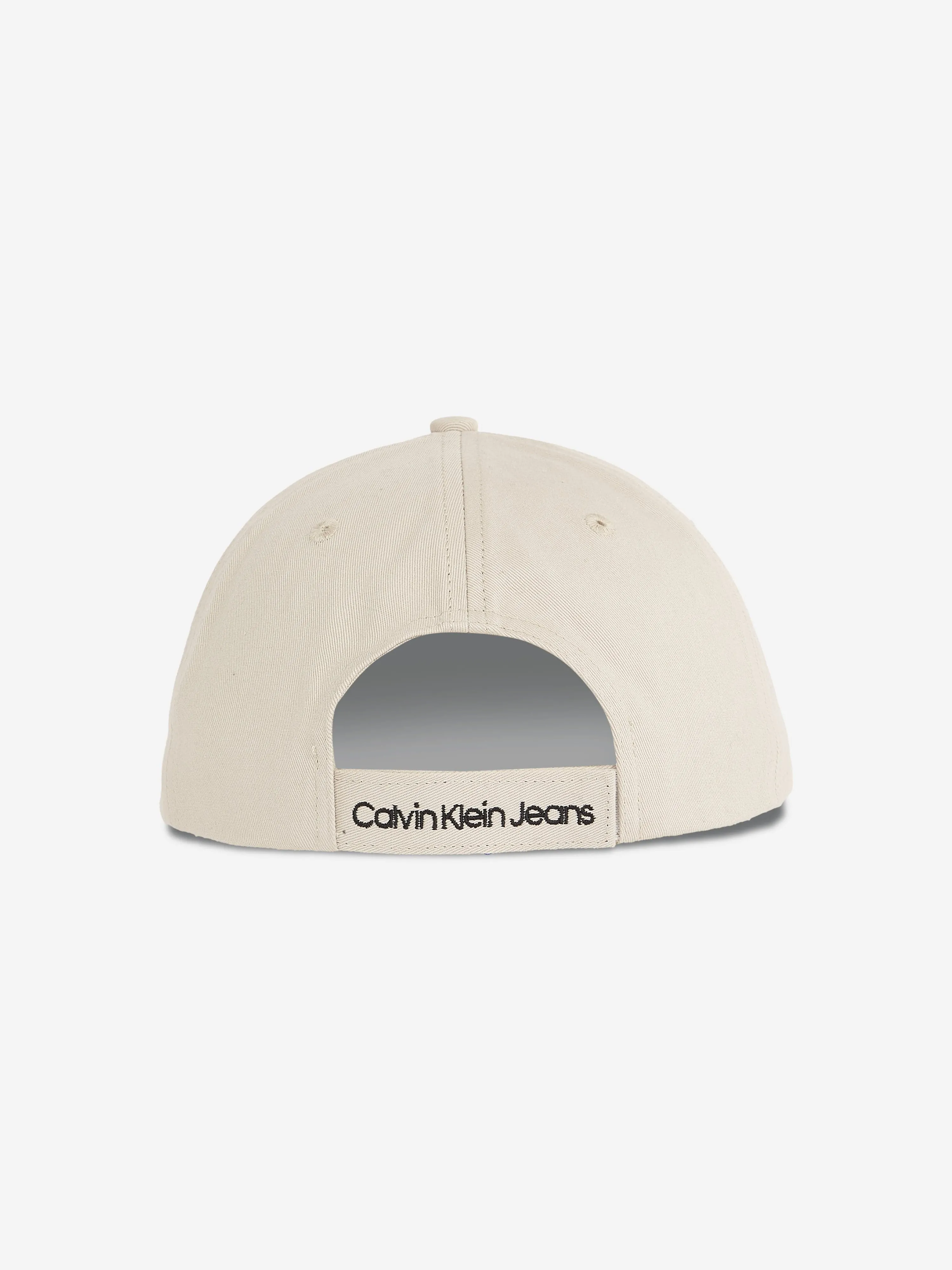 Kids Monogram Baseball Cap in Beige