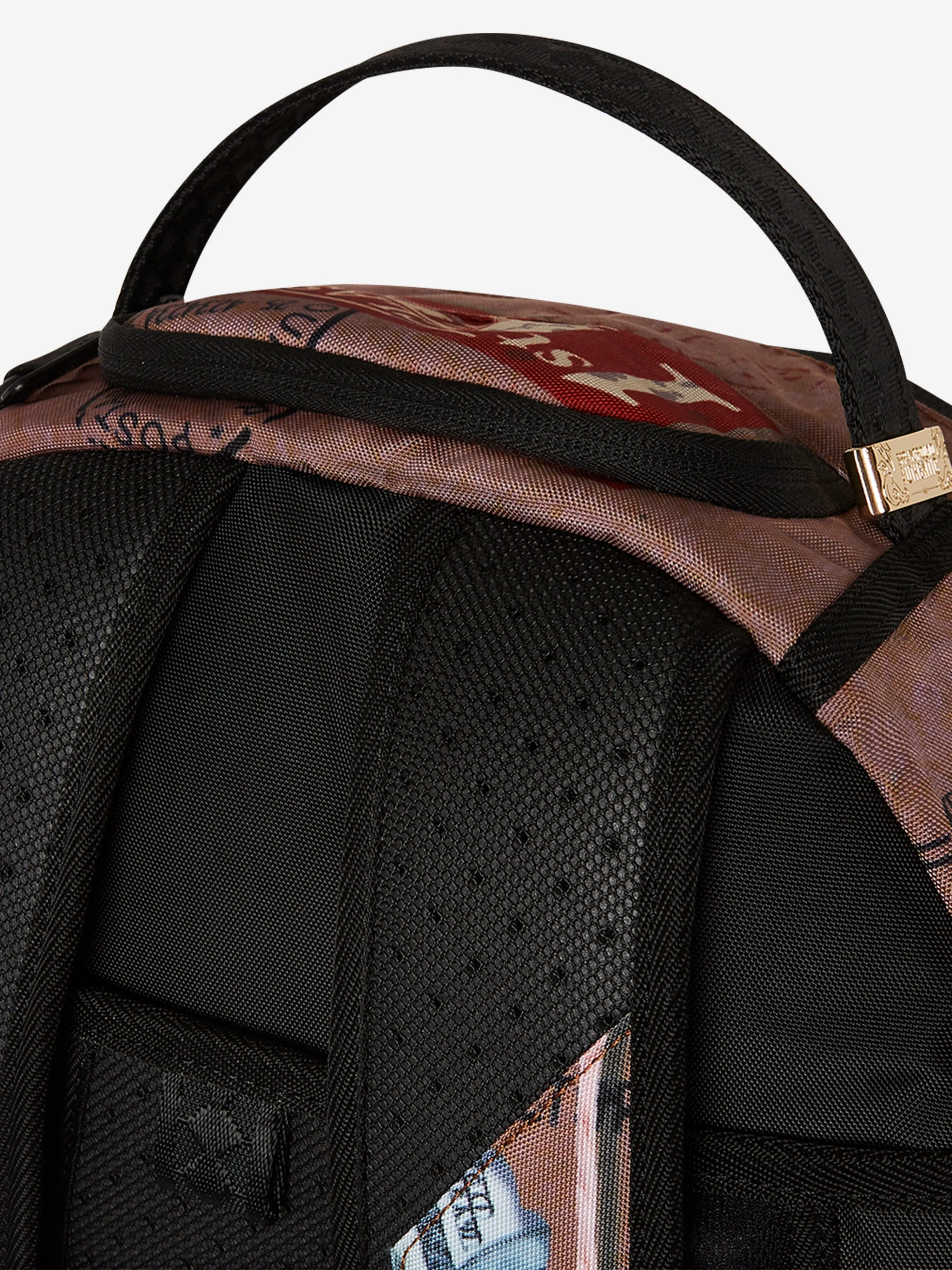 Kids Torn Packaging Backpack in Brown (46cm)