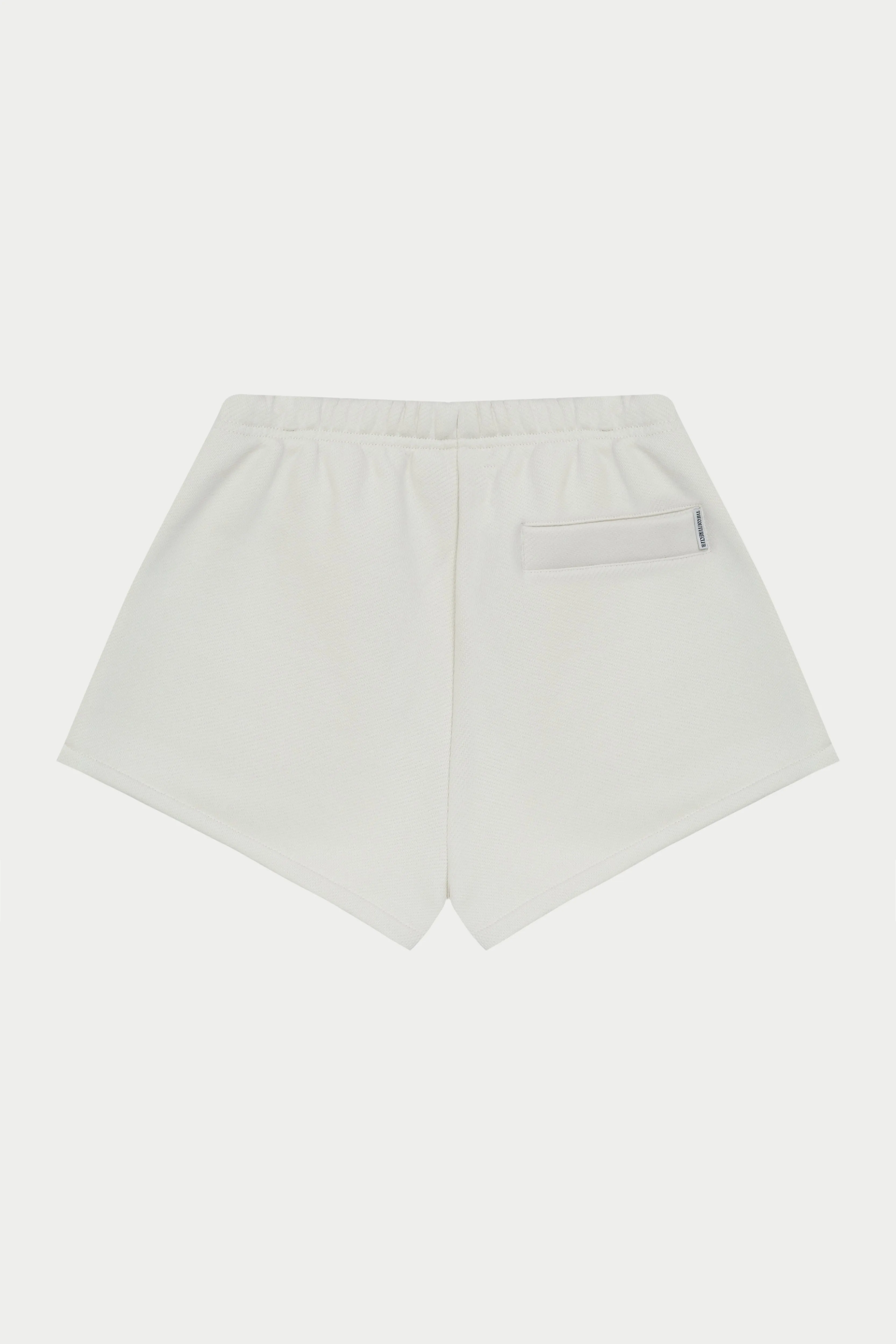 LAUNDERED CLASSICS BOYFRIEND SHORTS - ECRU
