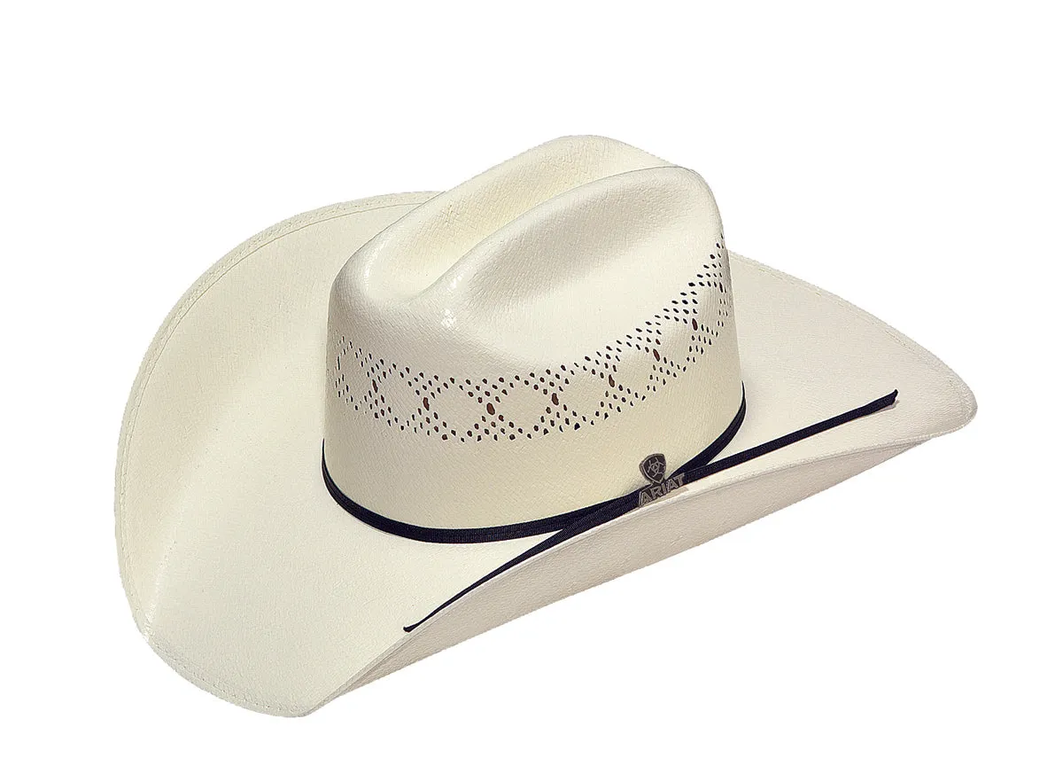 M&F Ariat 10X 2 Cord Double S Cattleman Shantung Hat A73134