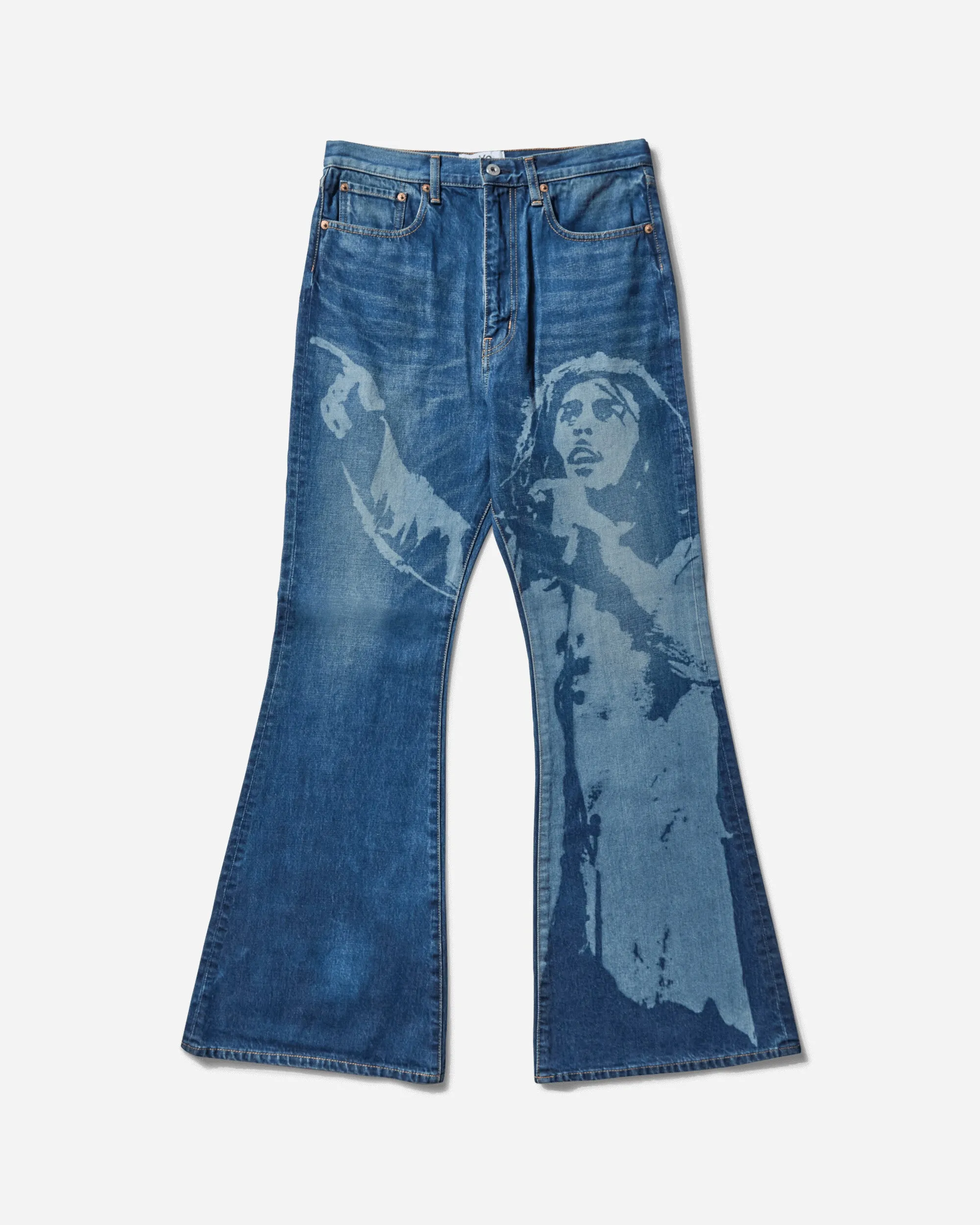 Men's Bob Marley Denim Pants Indigo