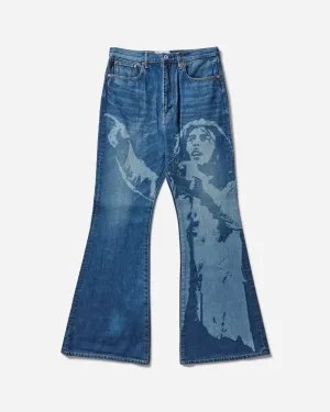 Men's Bob Marley Denim Pants Indigo