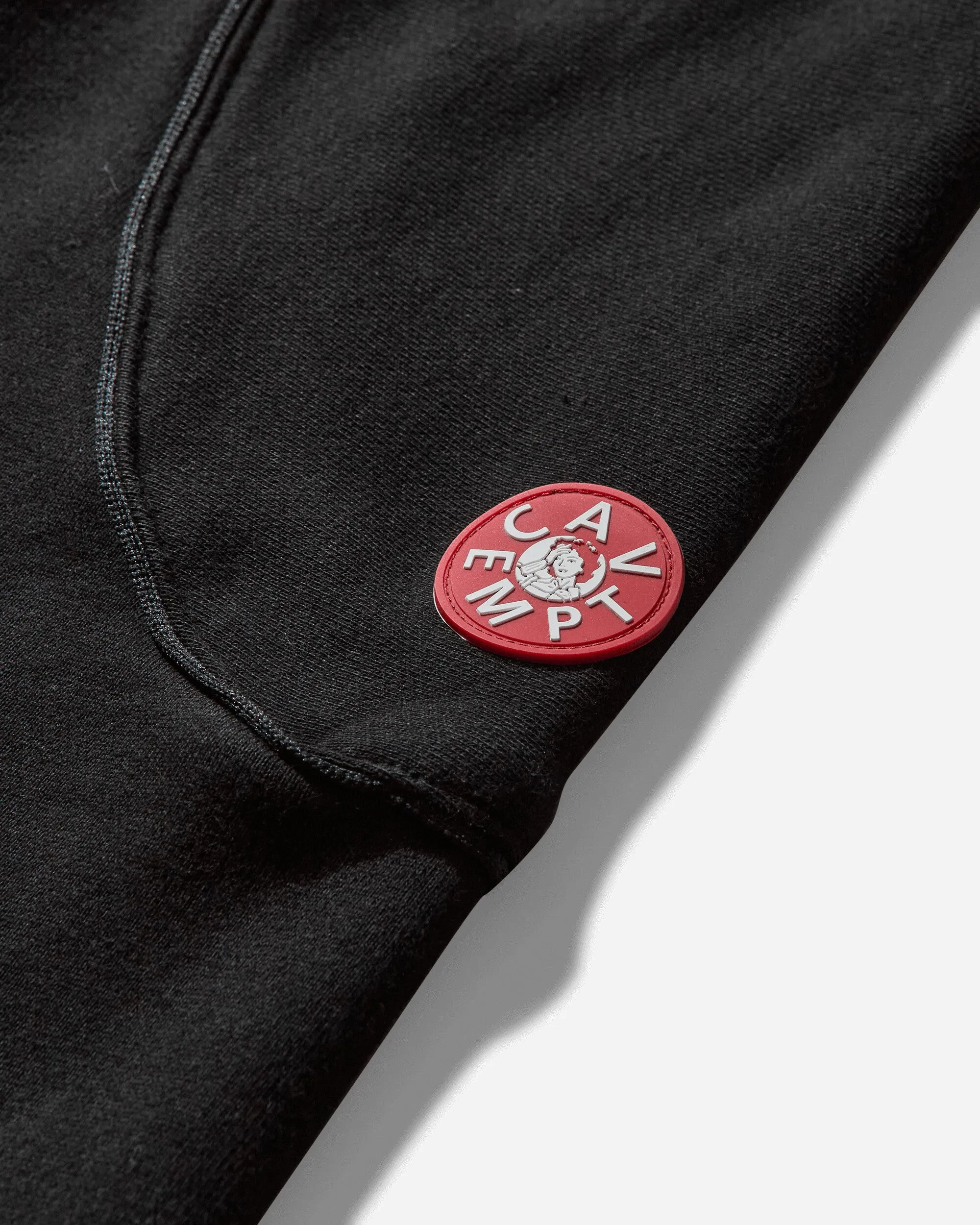 Men's Cotton Track Crewneck Sweatshirt Black