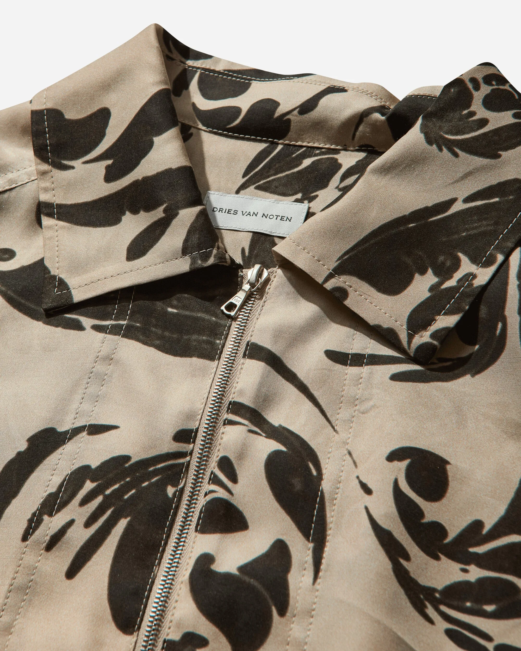 Men's Half Zip Shirt Black