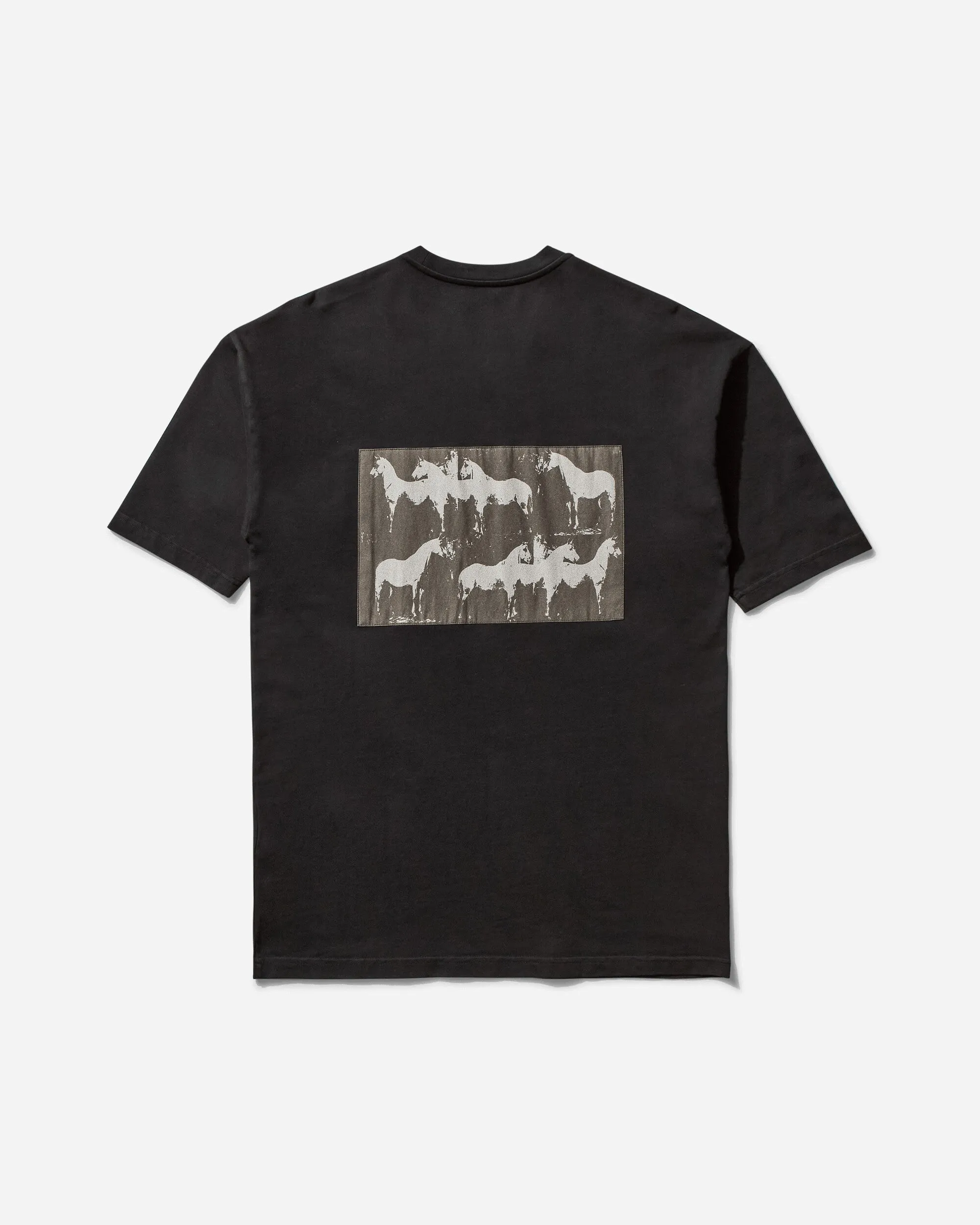 Men's Horses T-Shirt Black