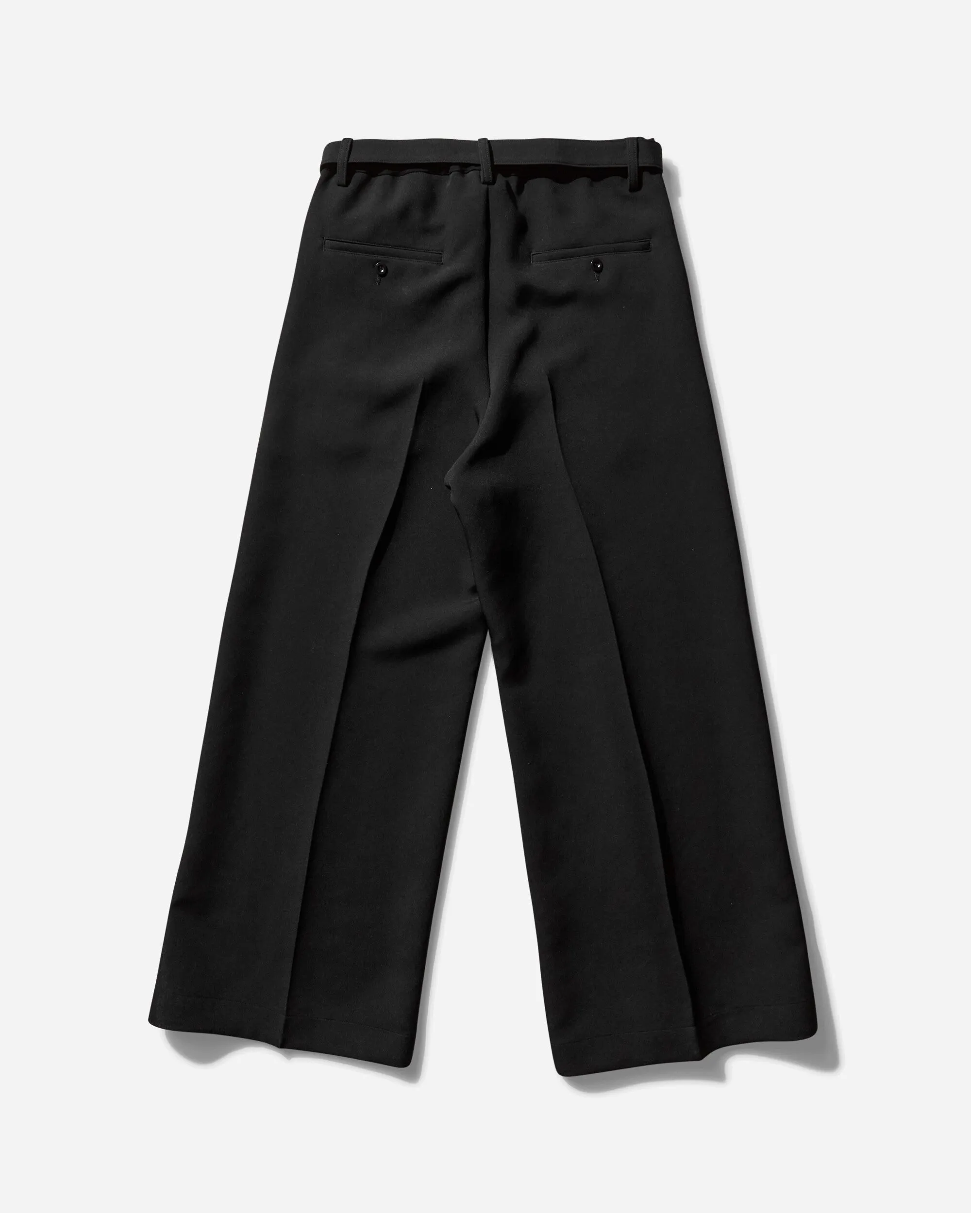 Men's Matelasse Twill Pants Black