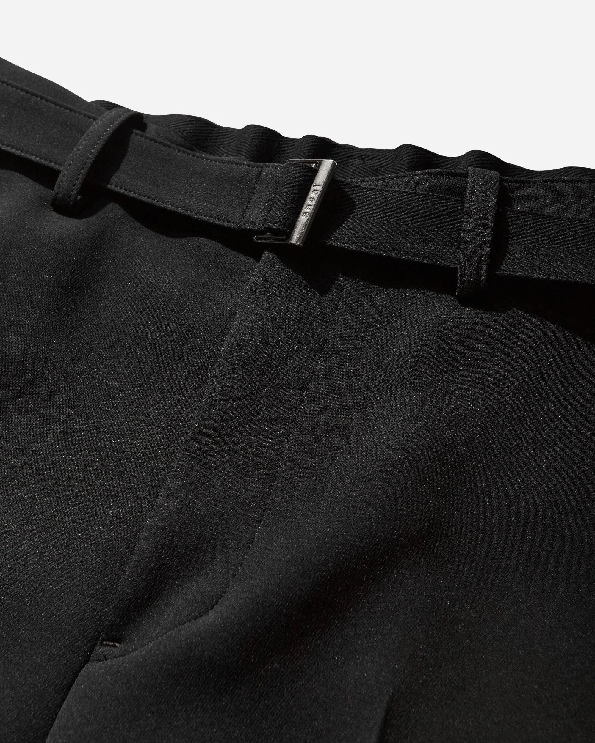 Men's Matelasse Twill Pants Black