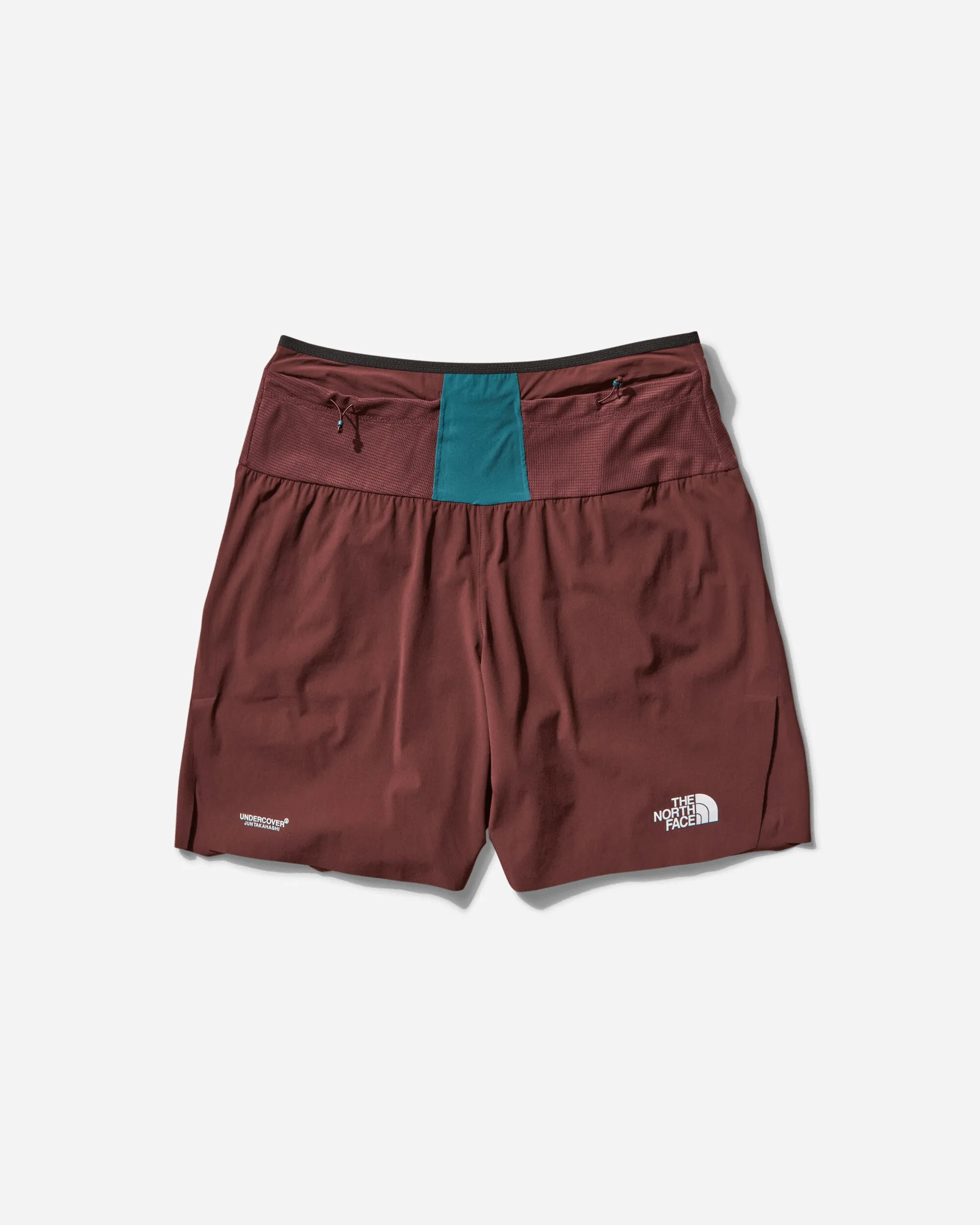 Men's Undercover Soukuu Trail Run Utility Shorts Bitter Chocolate / Atlantic Deep Blue