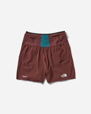 Men's Undercover Soukuu Trail Run Utility Shorts Bitter Chocolate / Atlantic Deep Blue