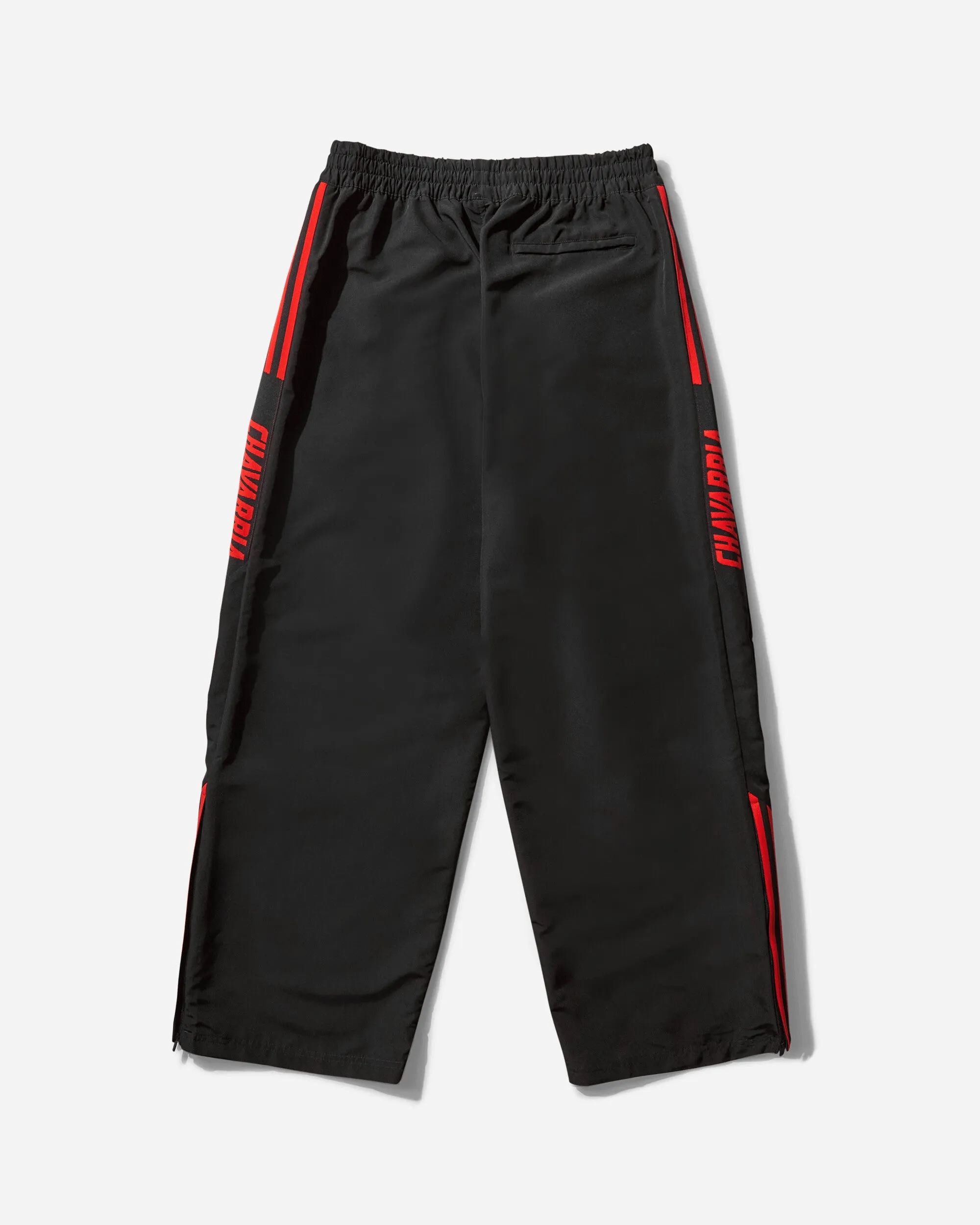 Men's Willy Chavarria Knit Track Pants Black