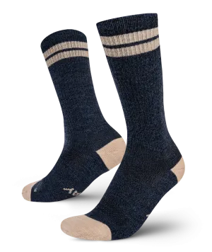 Merino Crew Socks Cobalt
