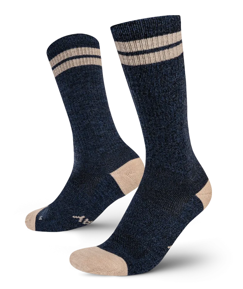 Merino Crew Socks Cobalt