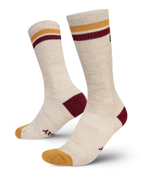 Merino Crew Socks Sand