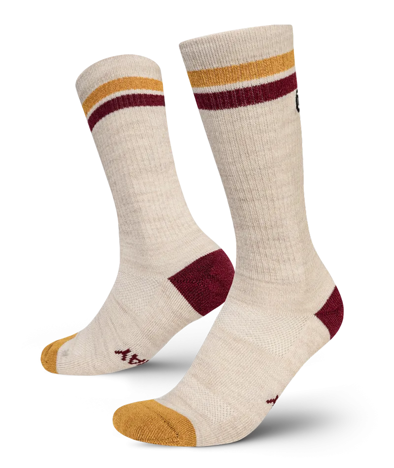 Merino Crew Socks Sand