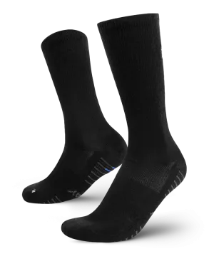 Merino Lite Crew Socks Black