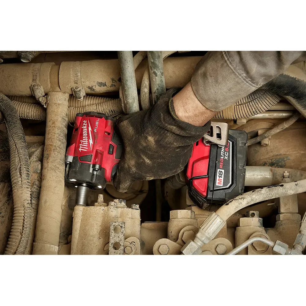 Milwaukee 2855-22  -  M18 Fuel 1/2" Compact Impact Wrench - Kit
