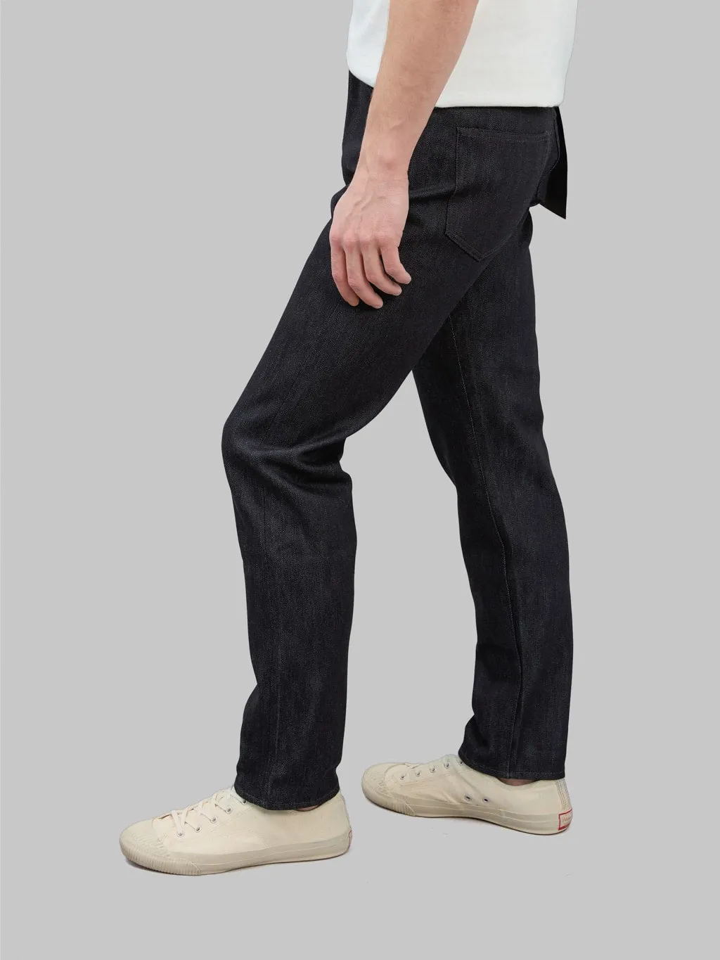 Momotaro MMJZ0203 13.7oz #200 Cashmere Tapered Jeans