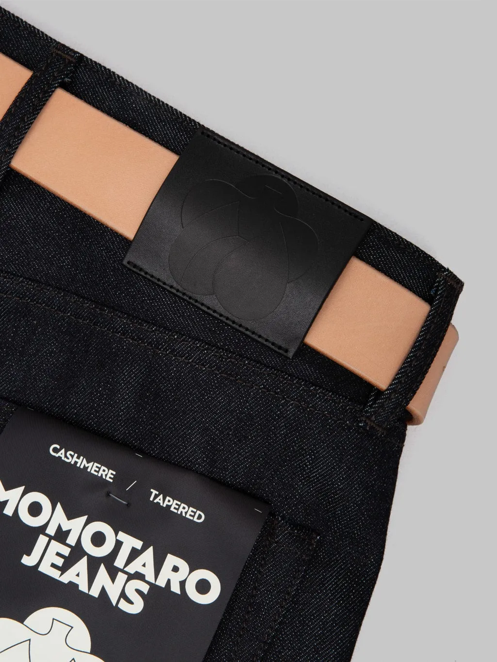 Momotaro MMJZ0203 13.7oz #200 Cashmere Tapered Jeans