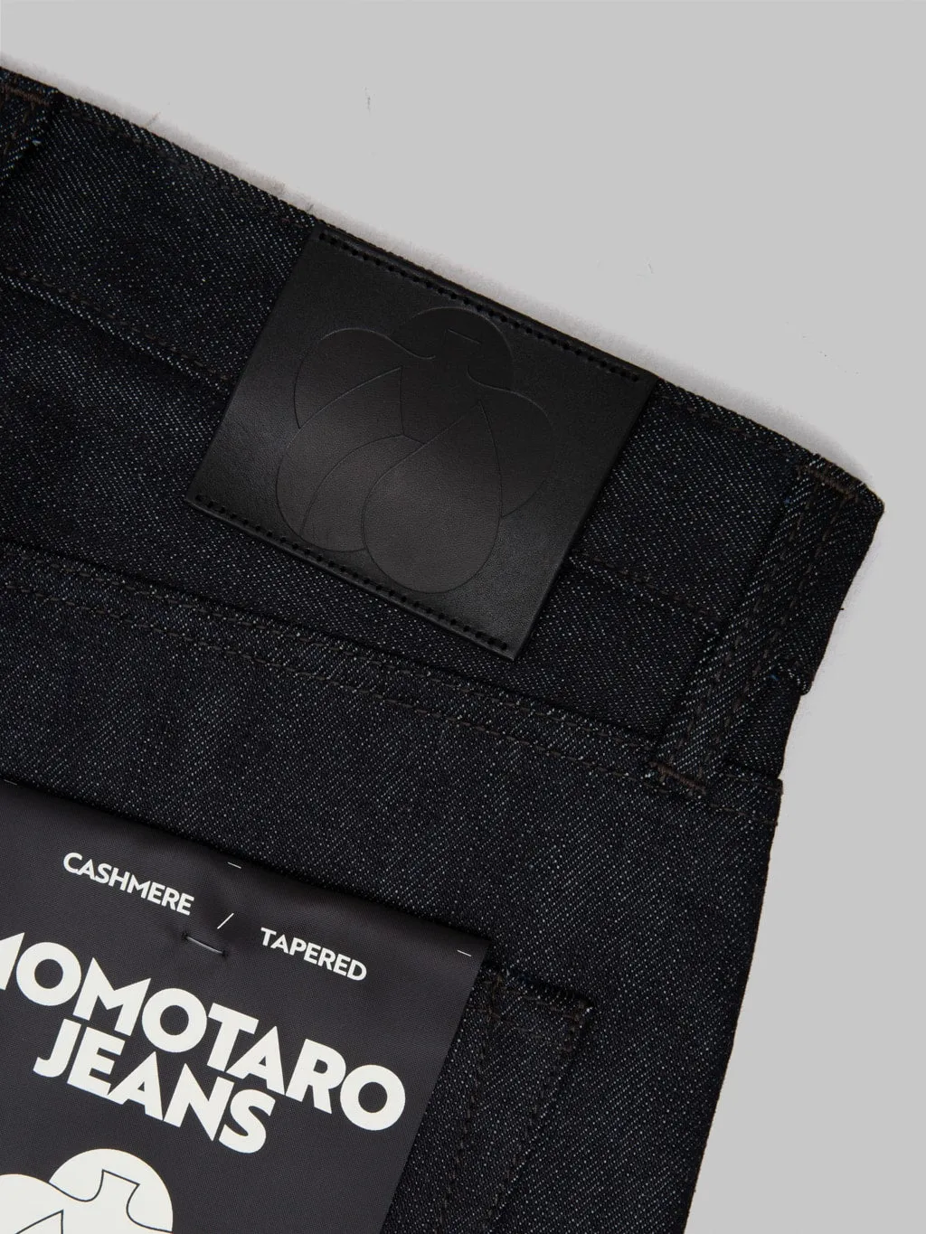 Momotaro MMJZ0203 13.7oz #200 Cashmere Tapered Jeans