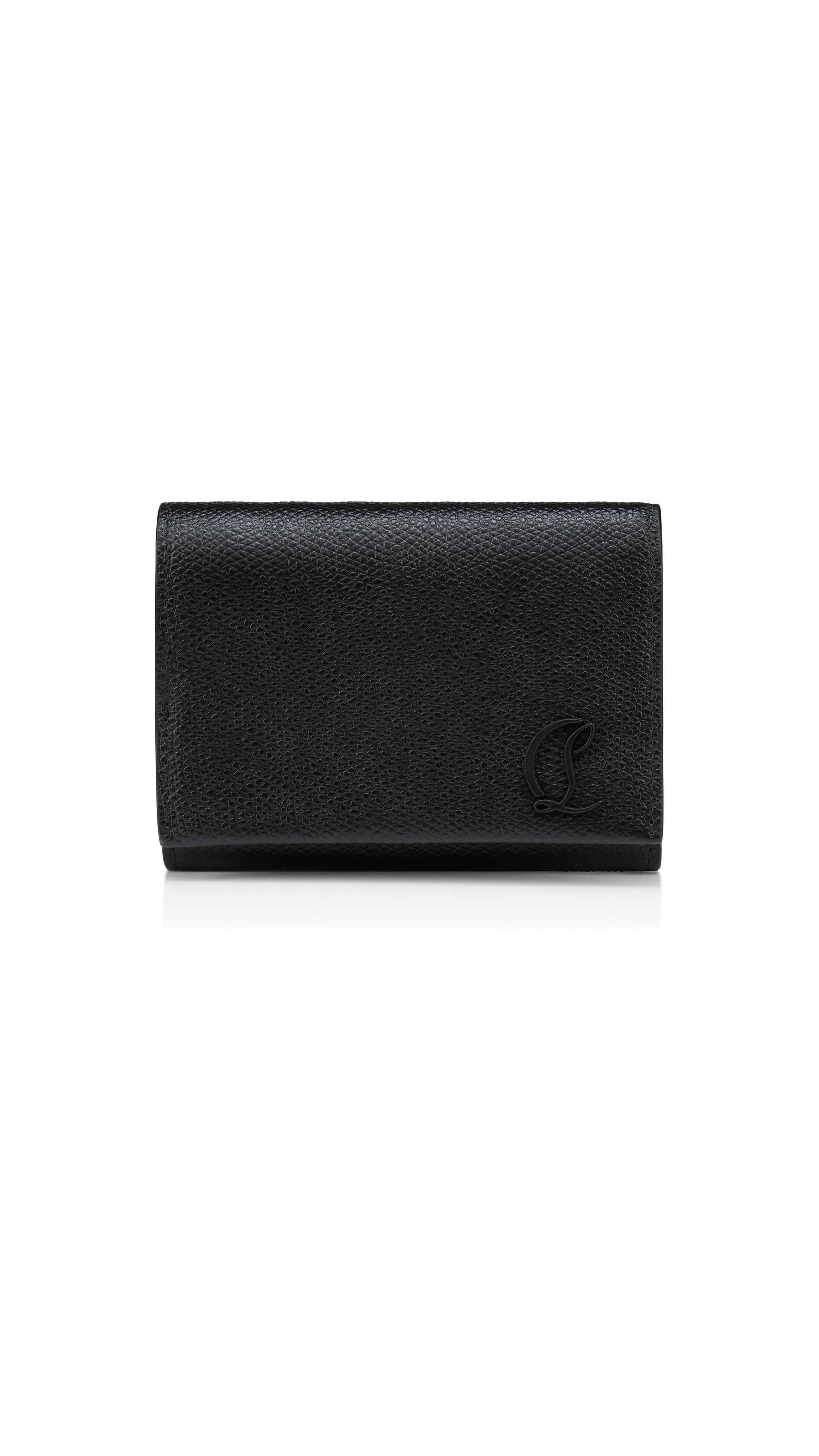 Mooncrest Compact Wallet Calf Alpin Leather - Black