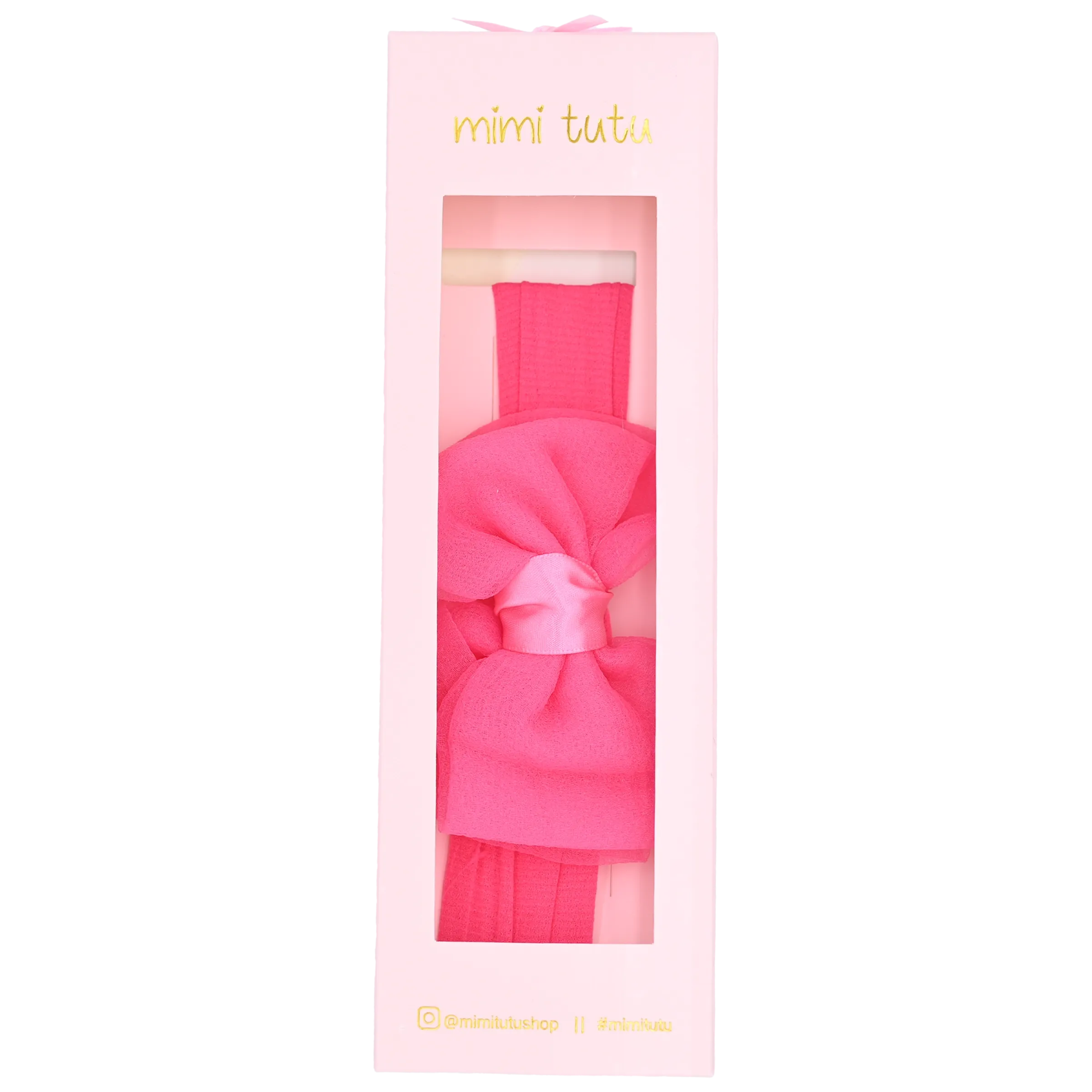 Multicolor Tulle Bow Headband