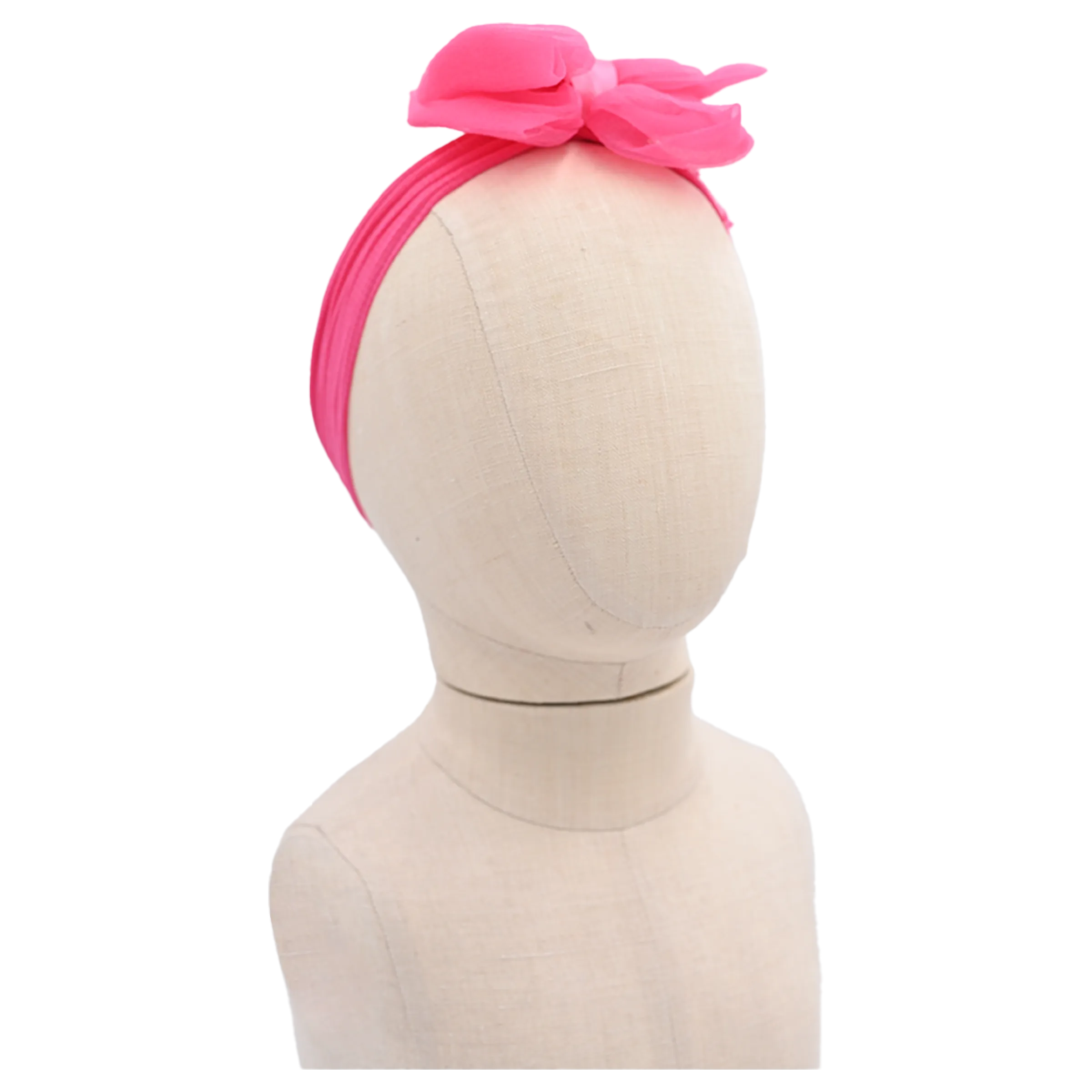 Multicolor Tulle Bow Headband