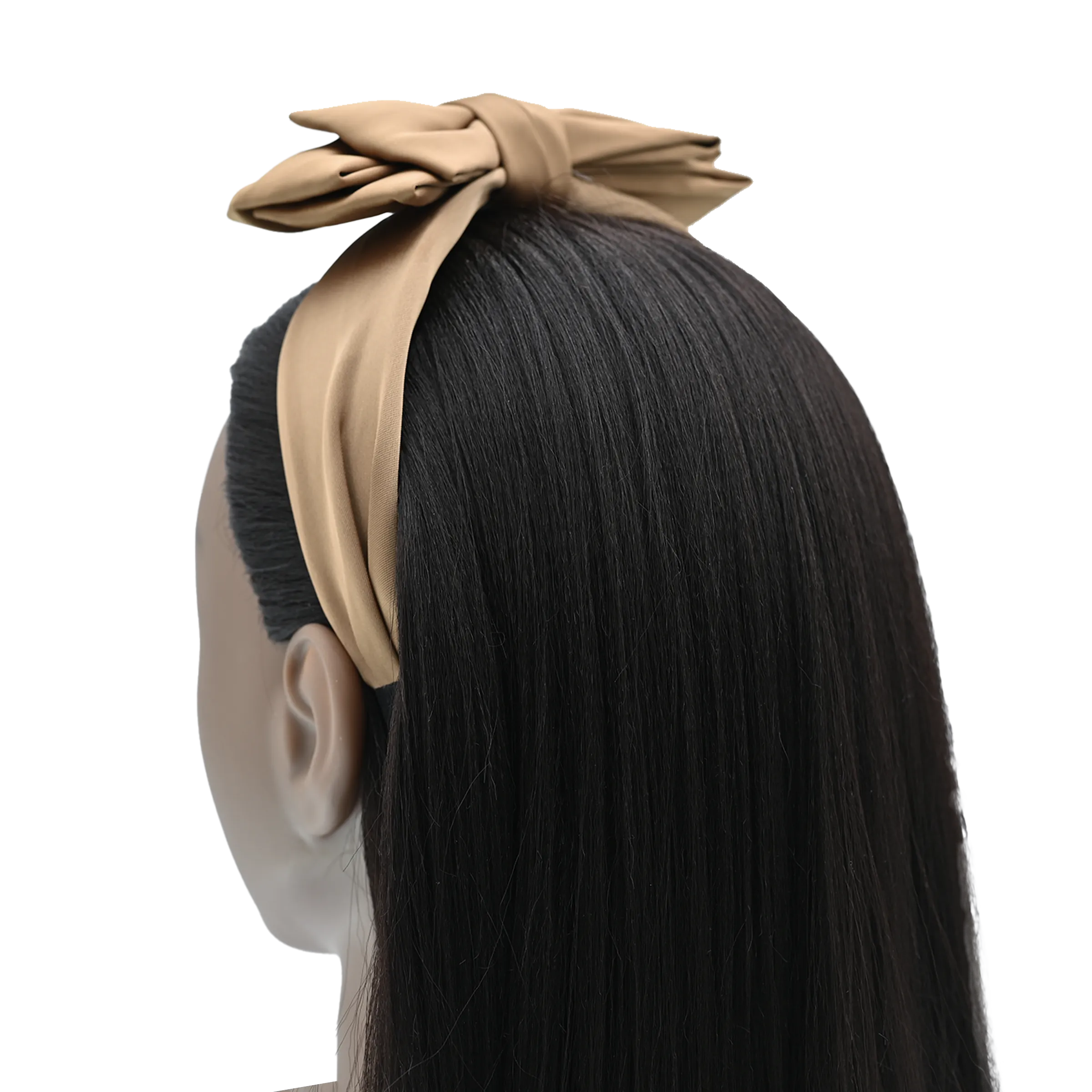 Multicolored Satin Ribbon Headband