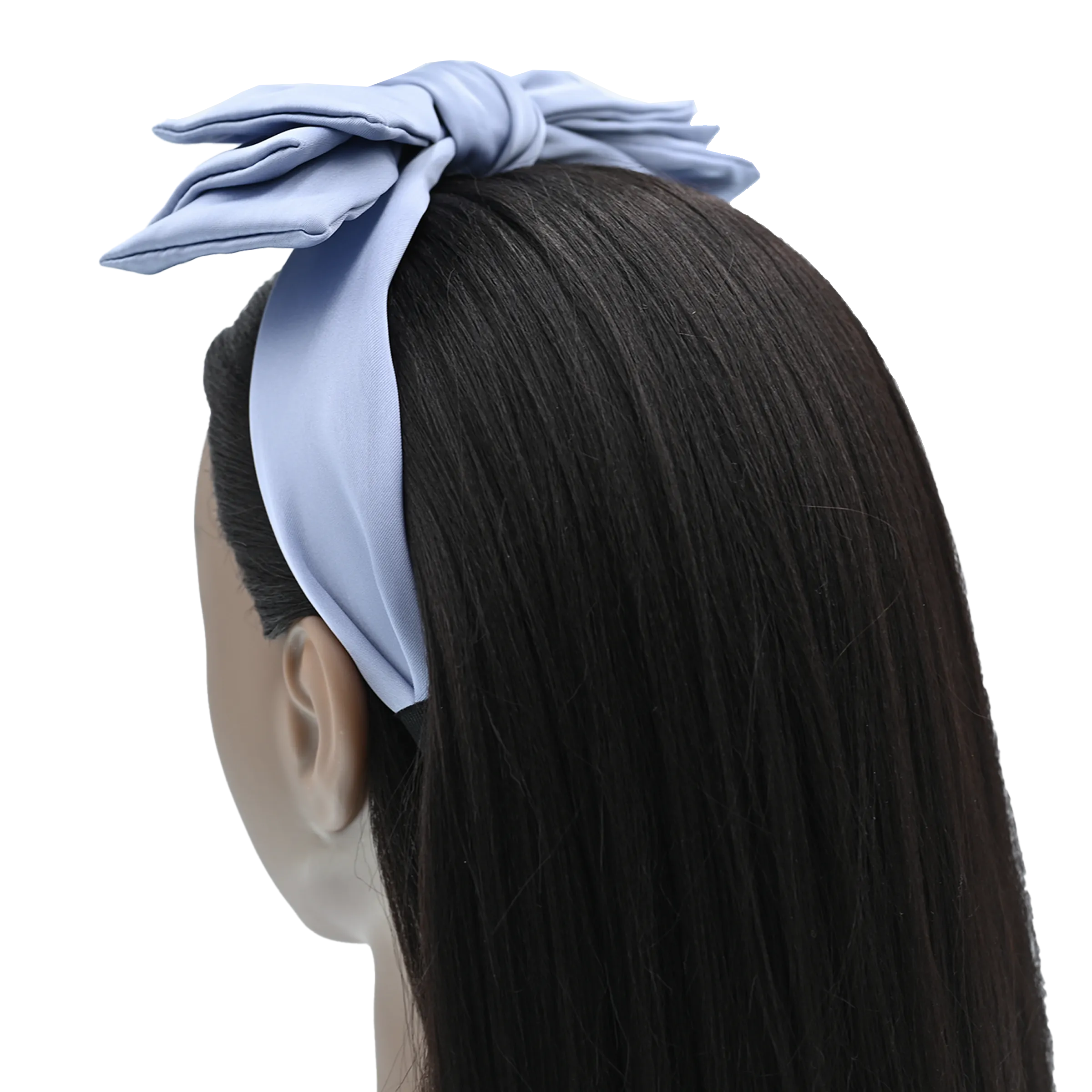 Multicolored Satin Ribbon Headband