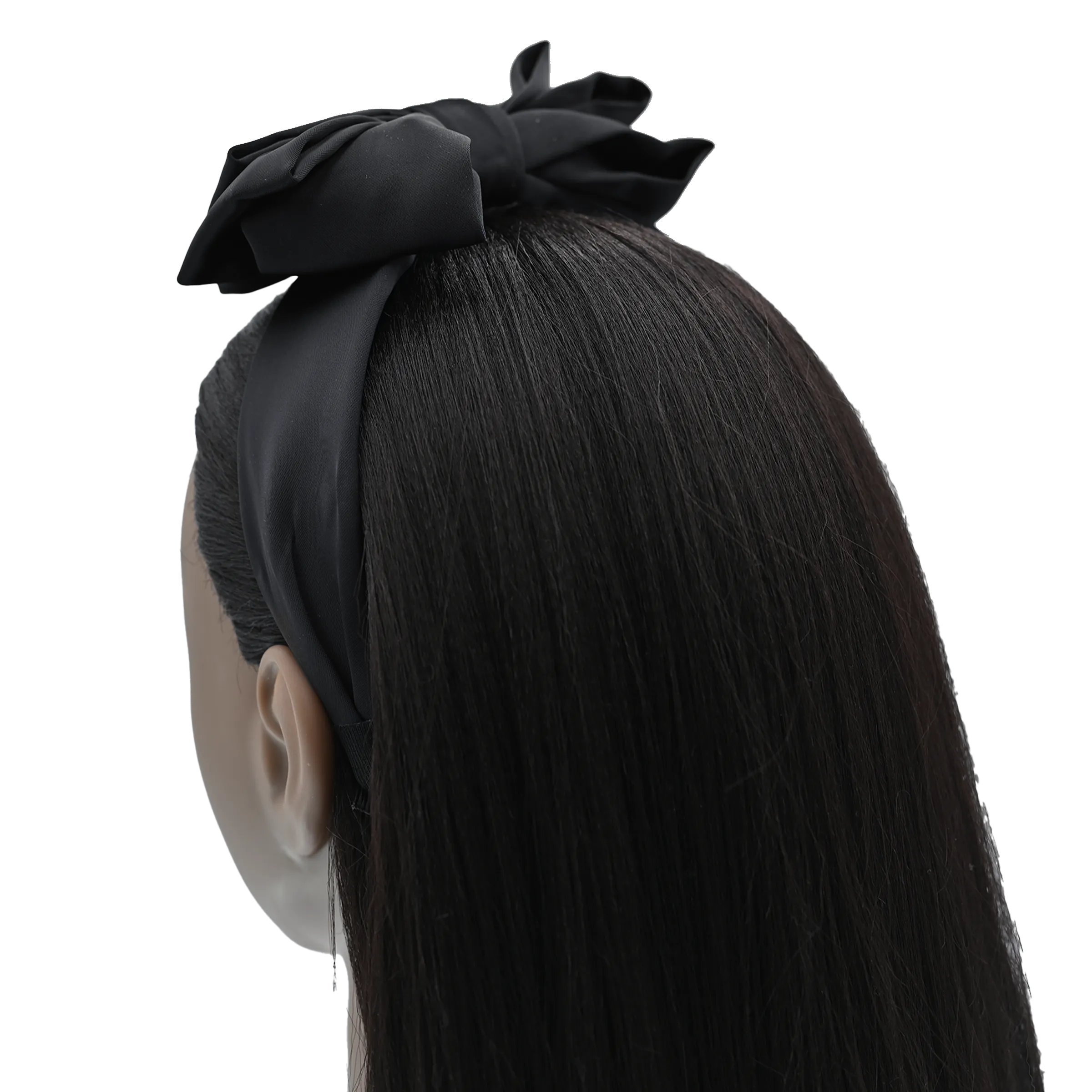 Multicolored Satin Ribbon Headband