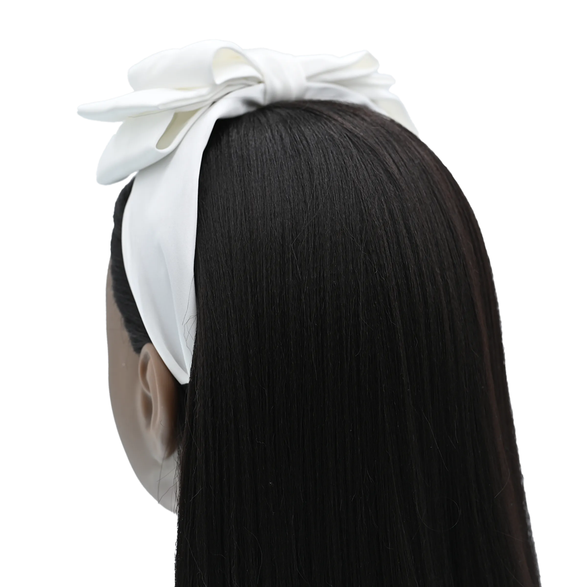 Multicolored Satin Ribbon Headband
