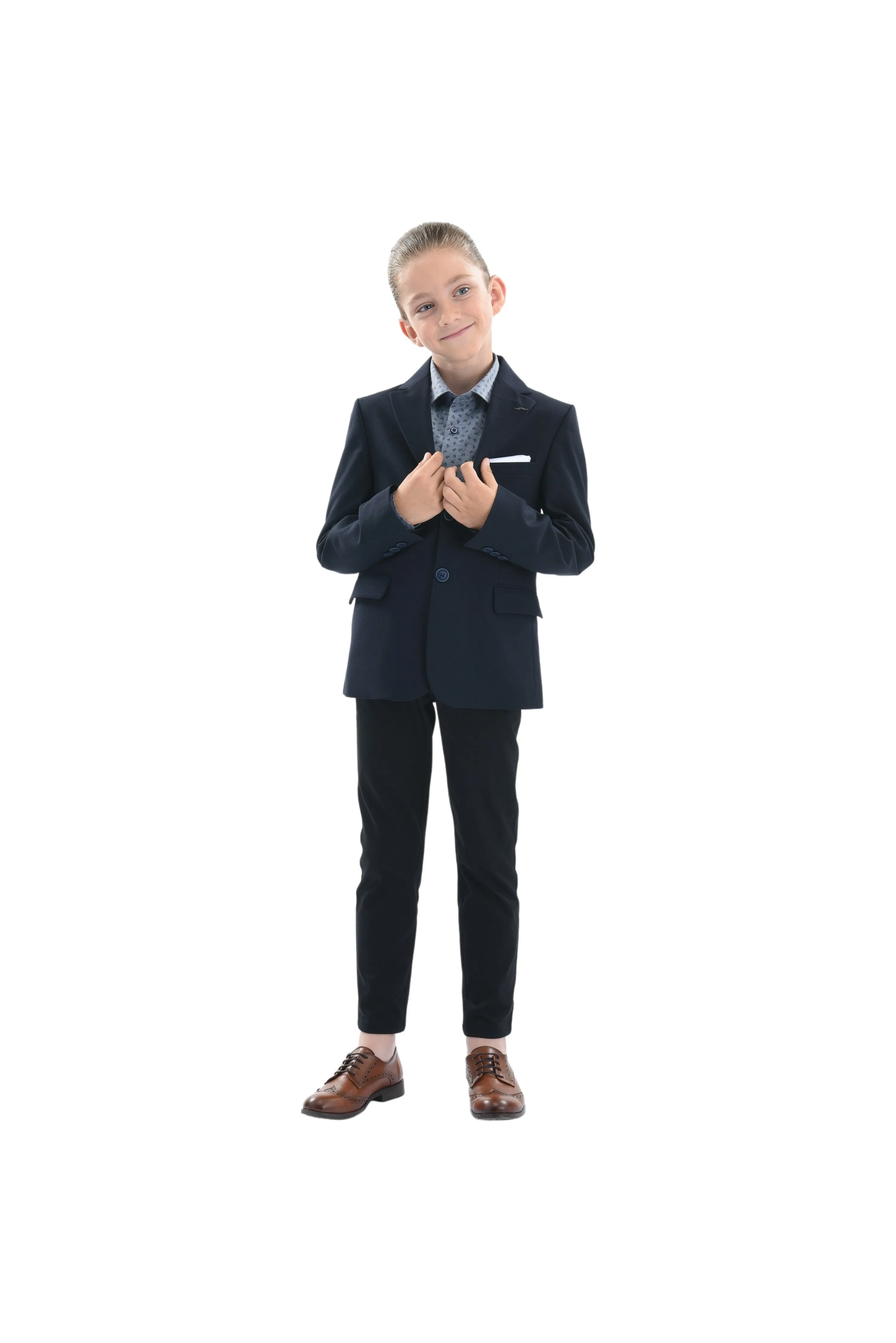 Navy Beckett Formal Dress Outfit