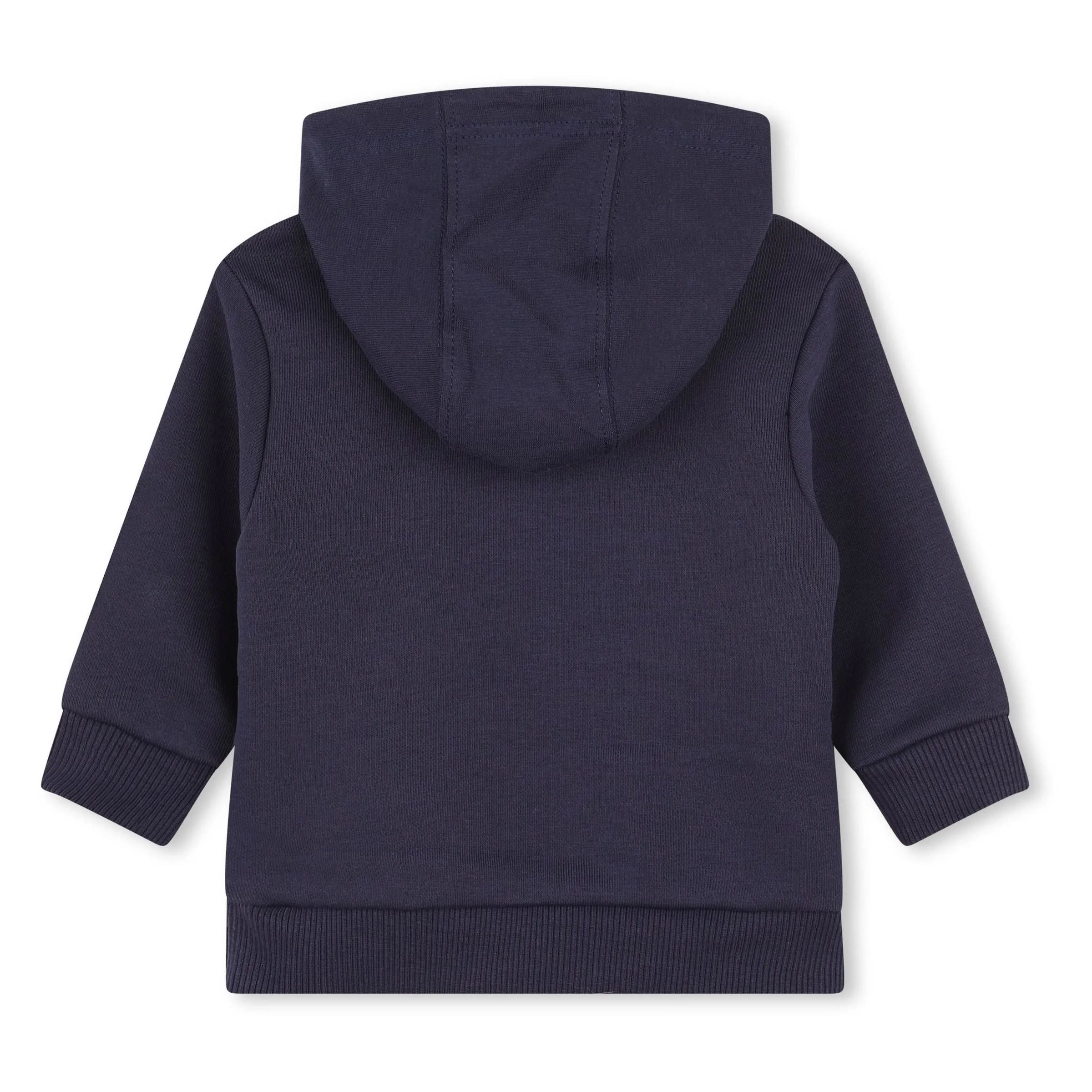 Navy Outline Logo Hoodie