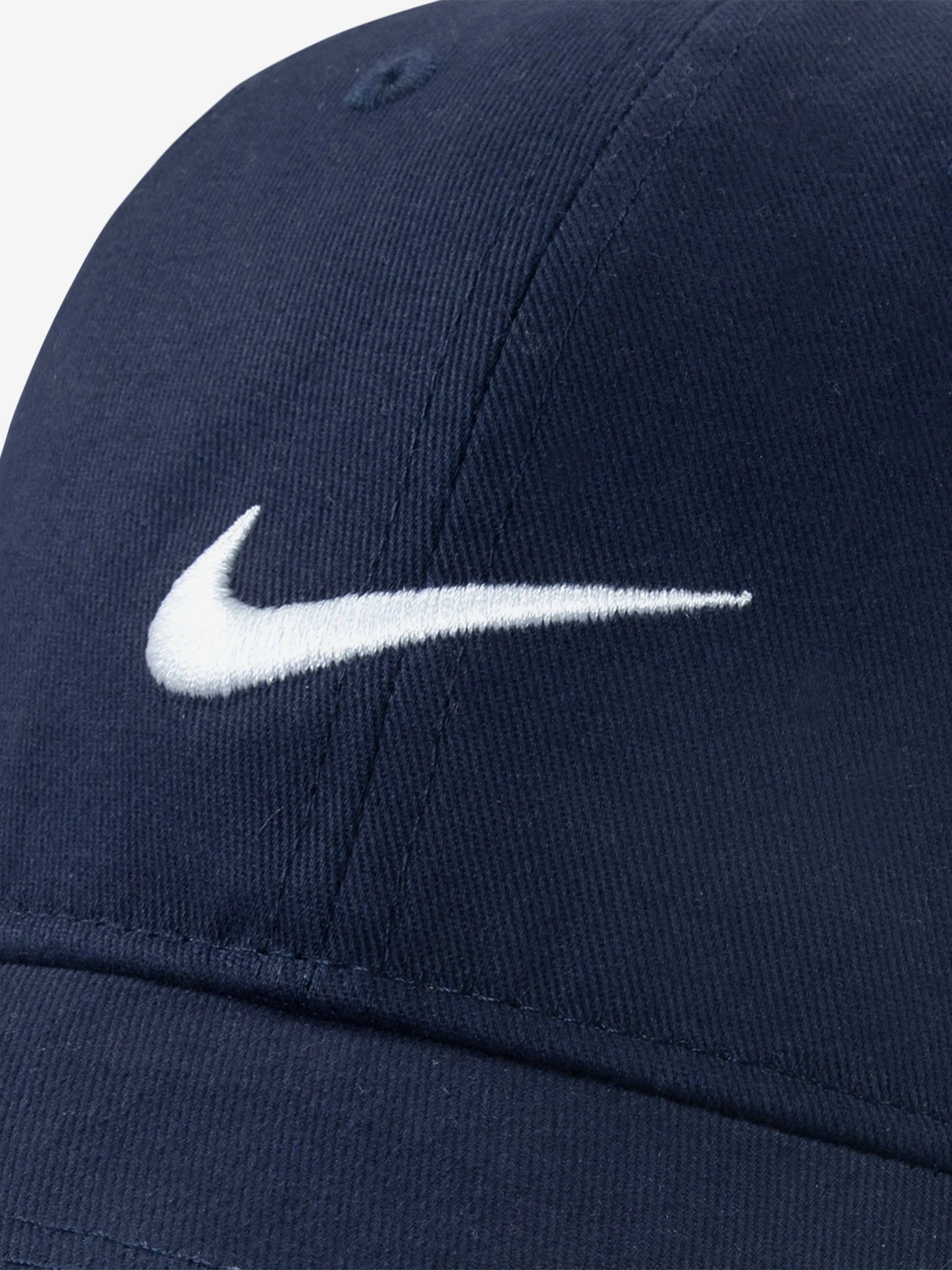 Nike Kids Swoosh Logo Cap in Navy