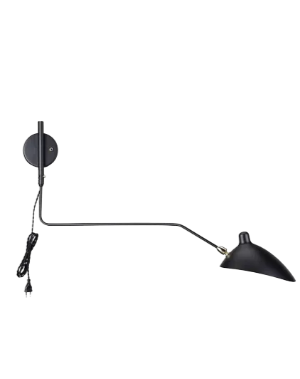 ONE ARM WALL LIGHT FIXTURE