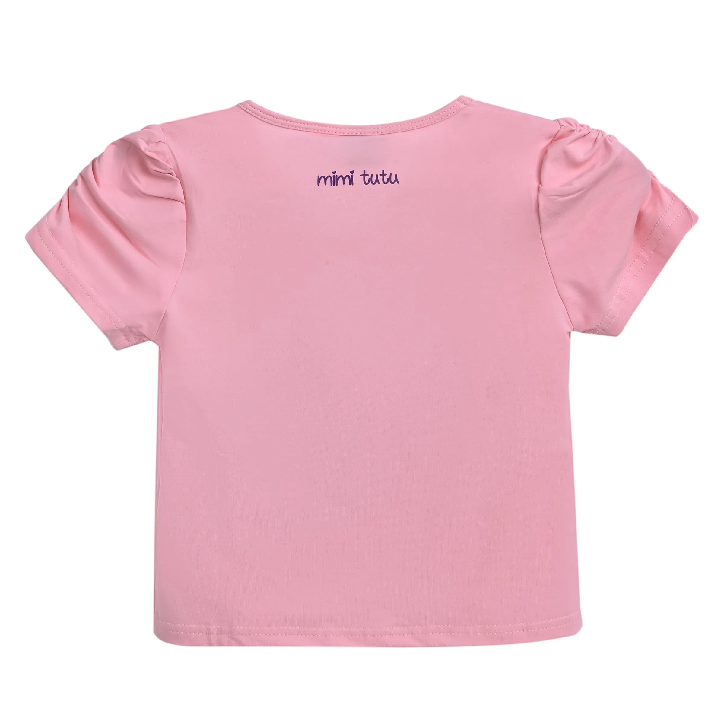 Pink Puppy Applique T-Shirt