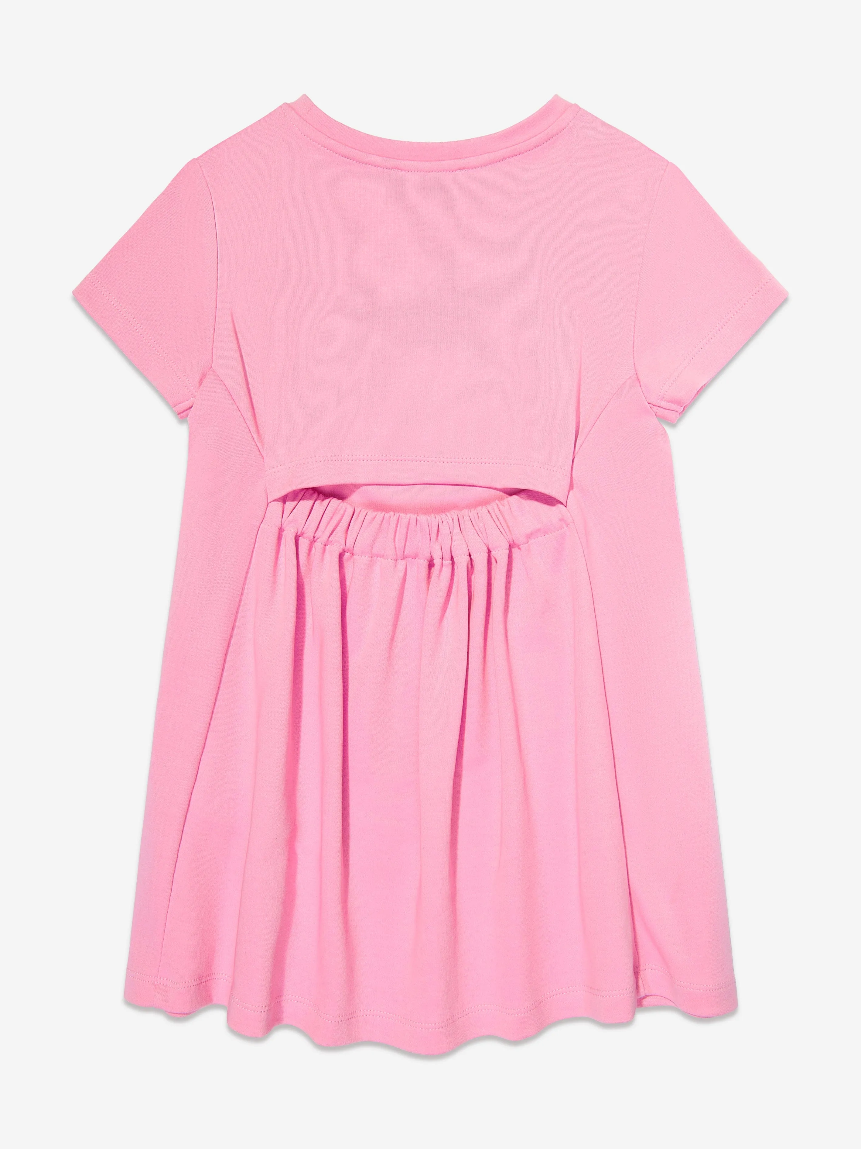 PUCCI Girls Logo Jersey Dress in Pink