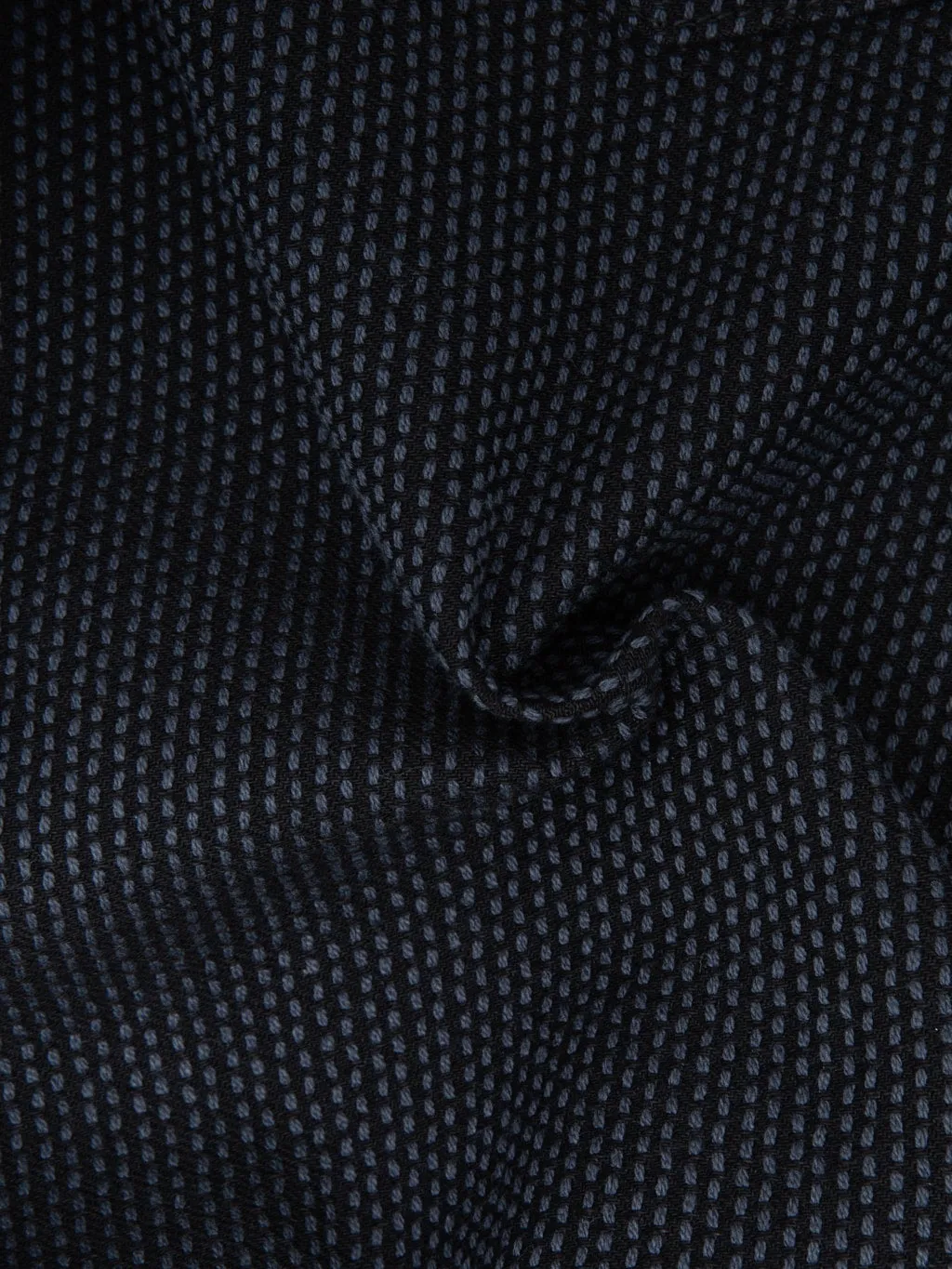 Pure Blue Japan 1170-2-BK Grey Black Sashiko Relaxed Tapered Jeans