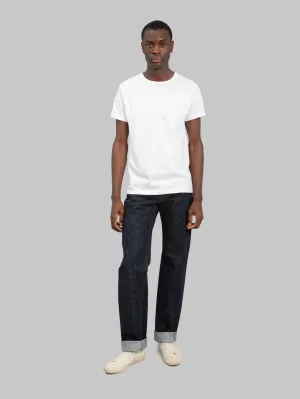 Pure Blue Japan PBE-003 17.5oz Beige Core Indigo Regular Straight Jeans
