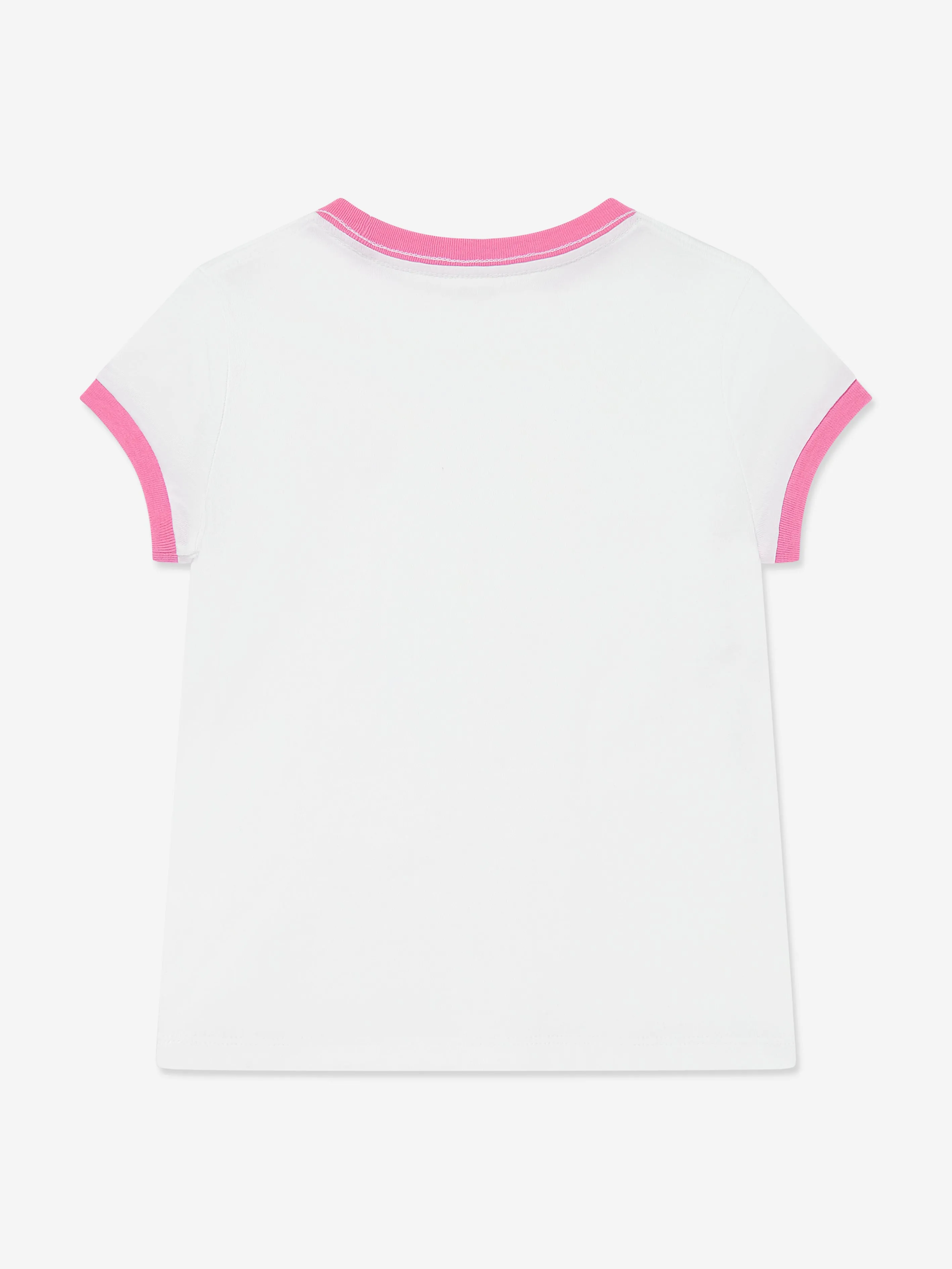 Ralph Lauren Girls Logo Print T-Shirt in White