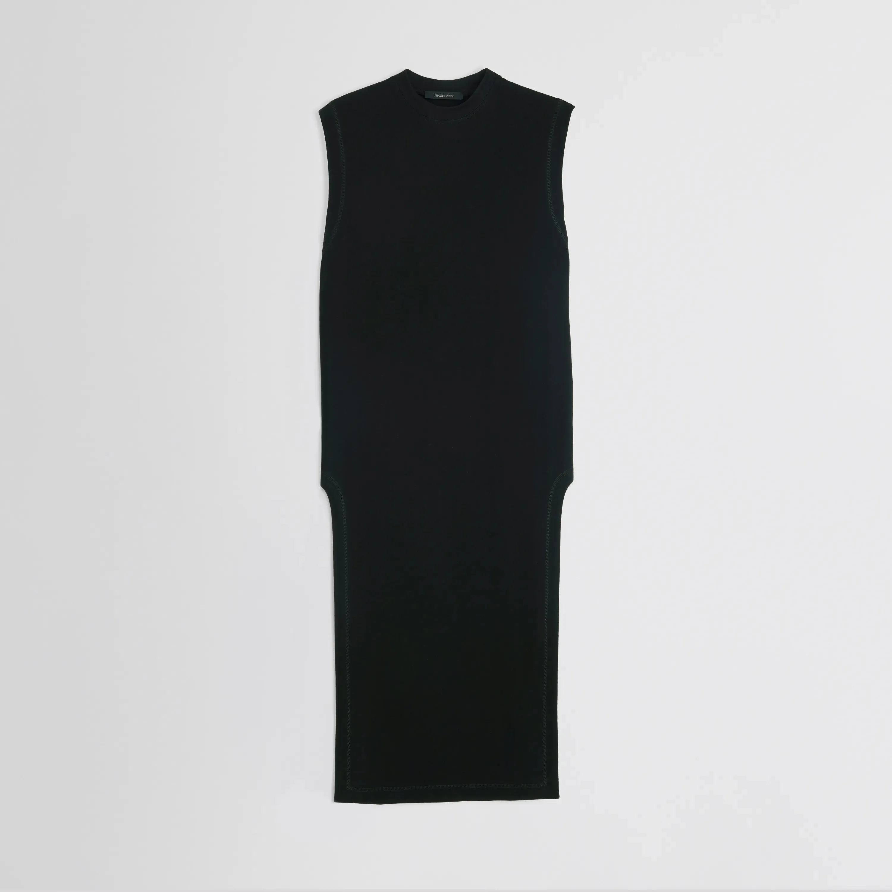REVERSIBLE TRAIN TANK | black cotton